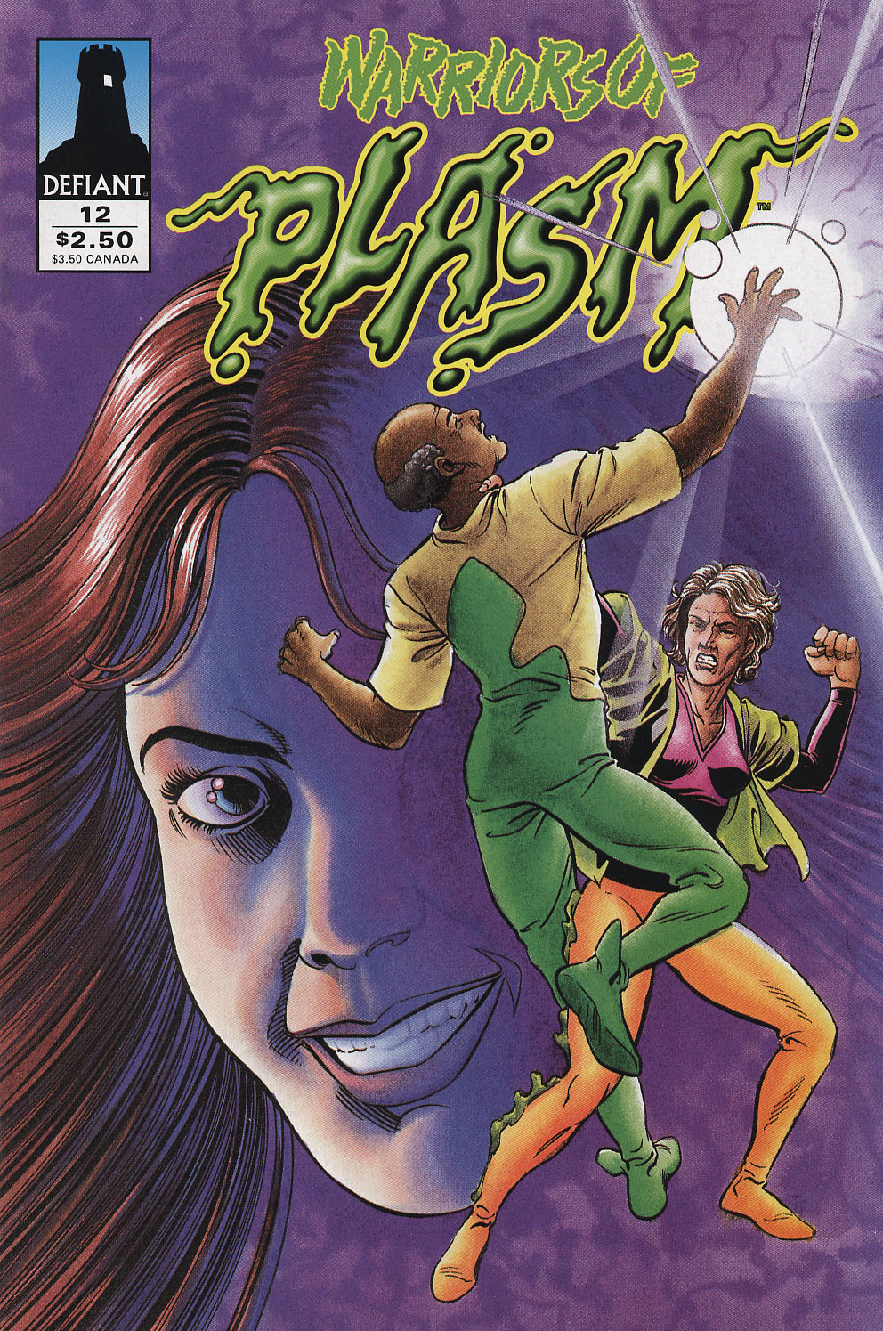 Read online Warriors of Plasm comic -  Issue #12 - 1