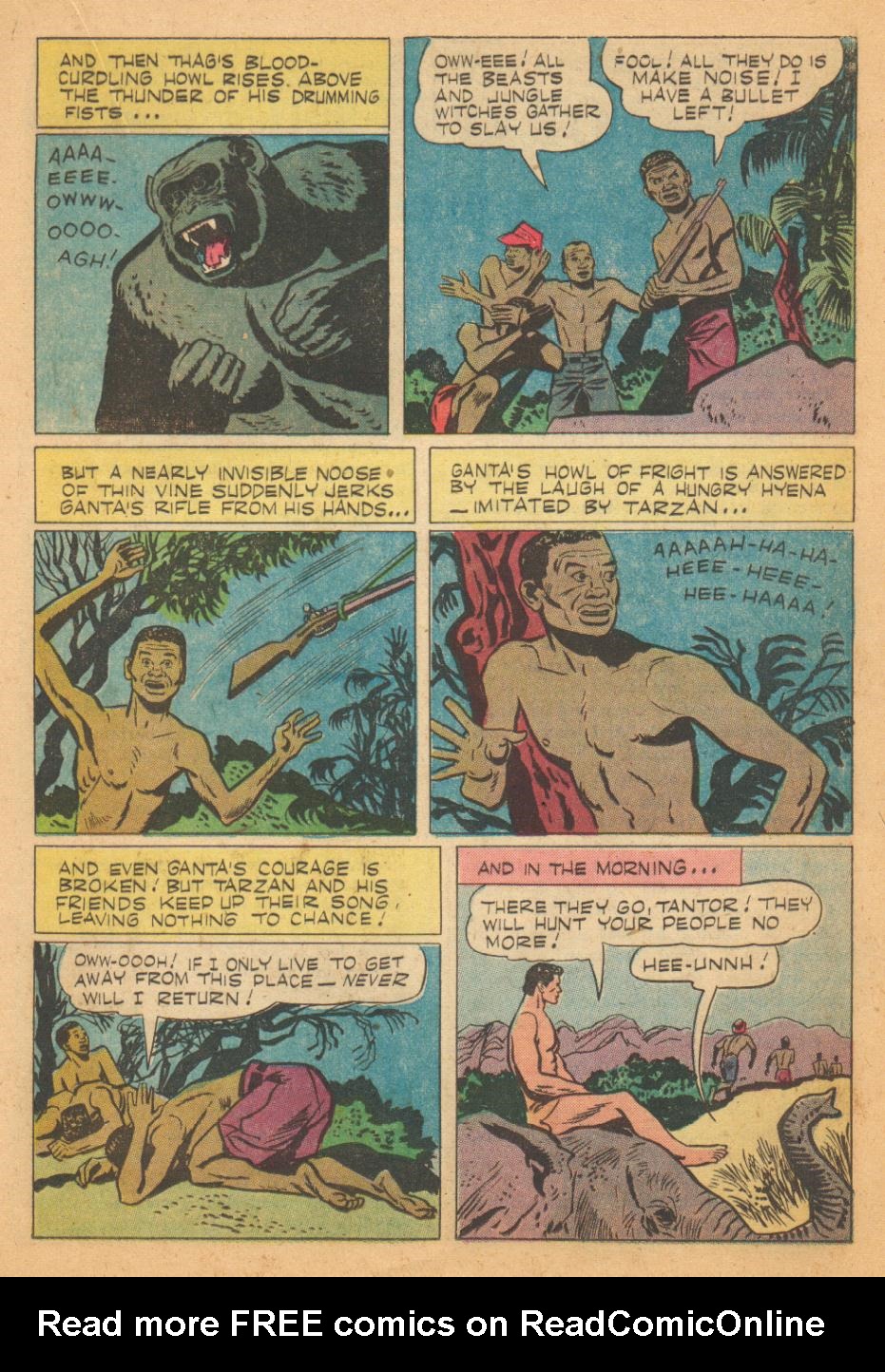 Read online Tarzan (1948) comic -  Issue #78 - 17