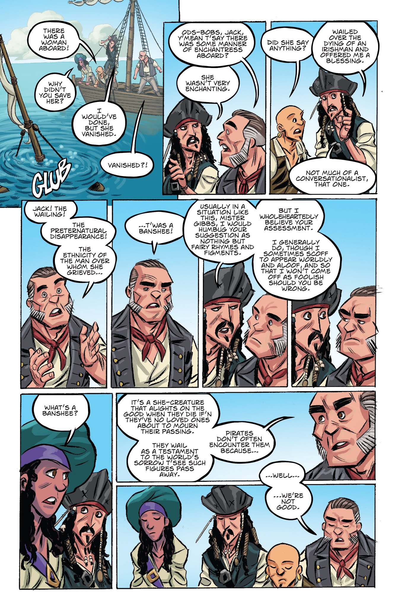 Read online Disney Pirates of the Caribbean comic -  Issue #3 - 11