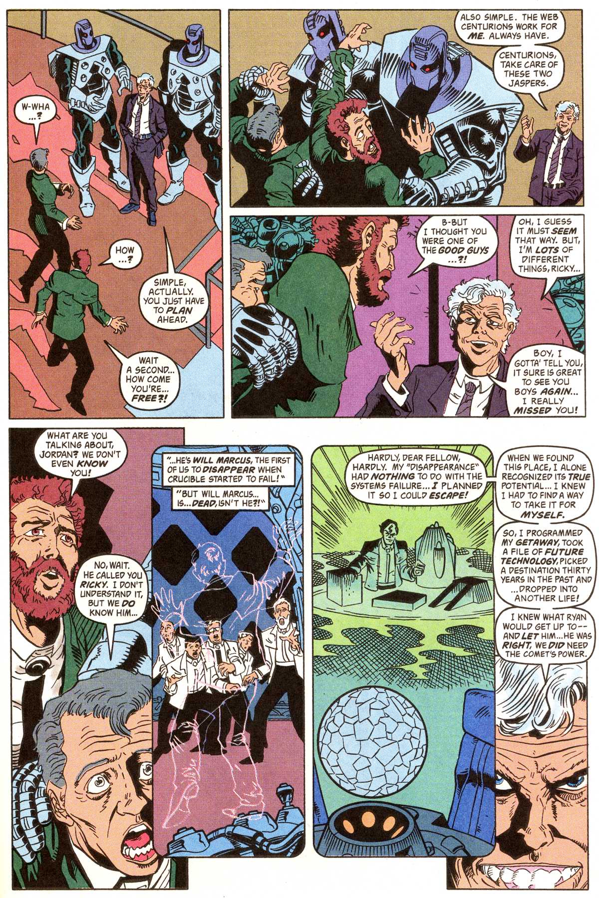 Read online Crucible comic -  Issue #6 - 5