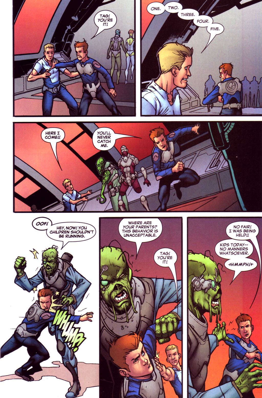 Read online Inhumans 2099 comic -  Issue # Full - 6