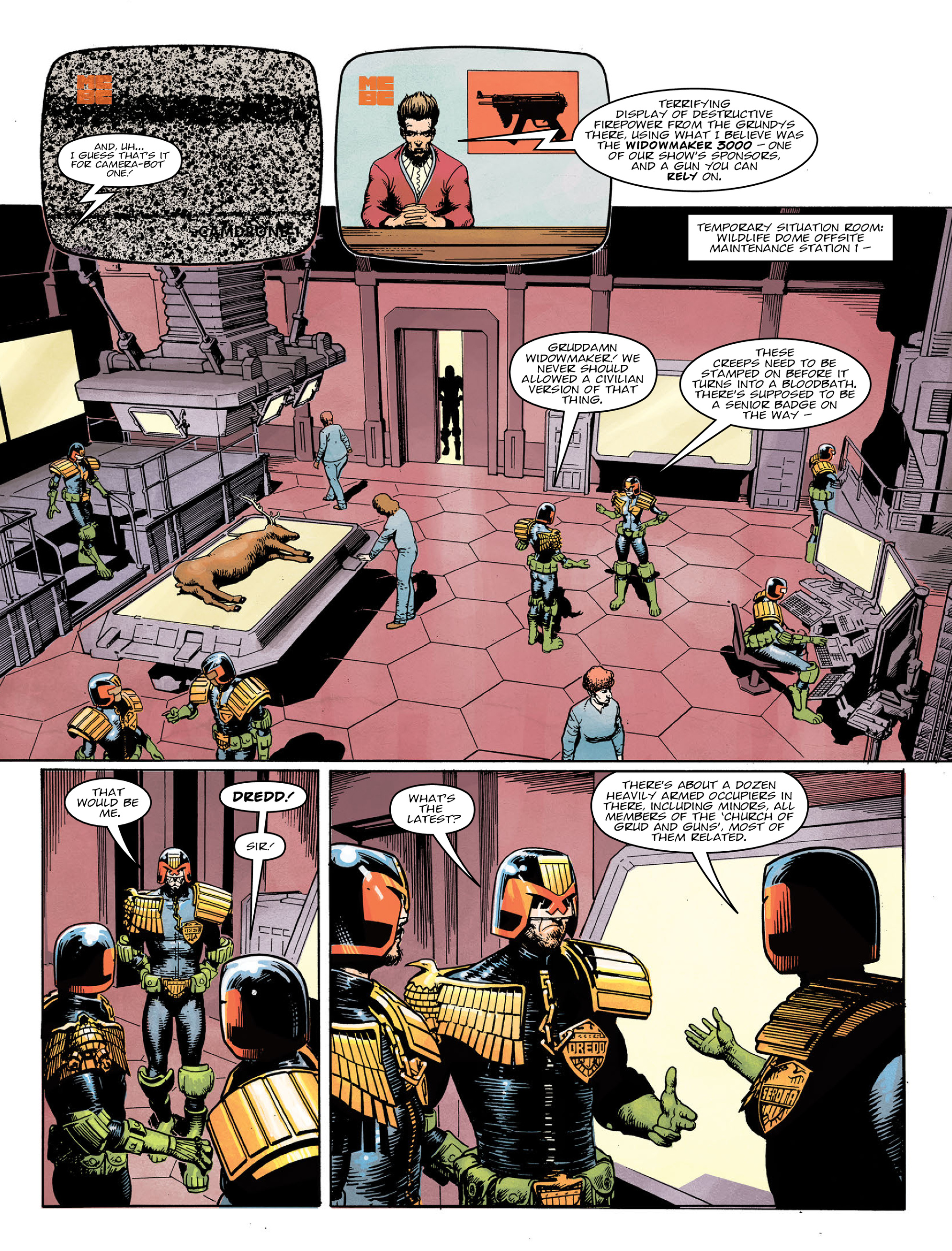 Read online 2000 AD comic -  Issue #2022 - 4