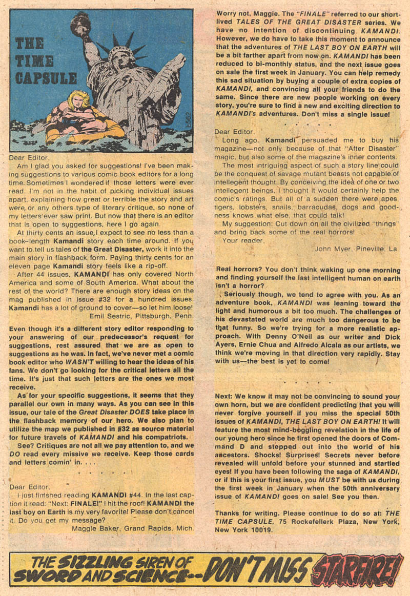 Read online Kamandi, The Last Boy On Earth comic -  Issue #49 - 20