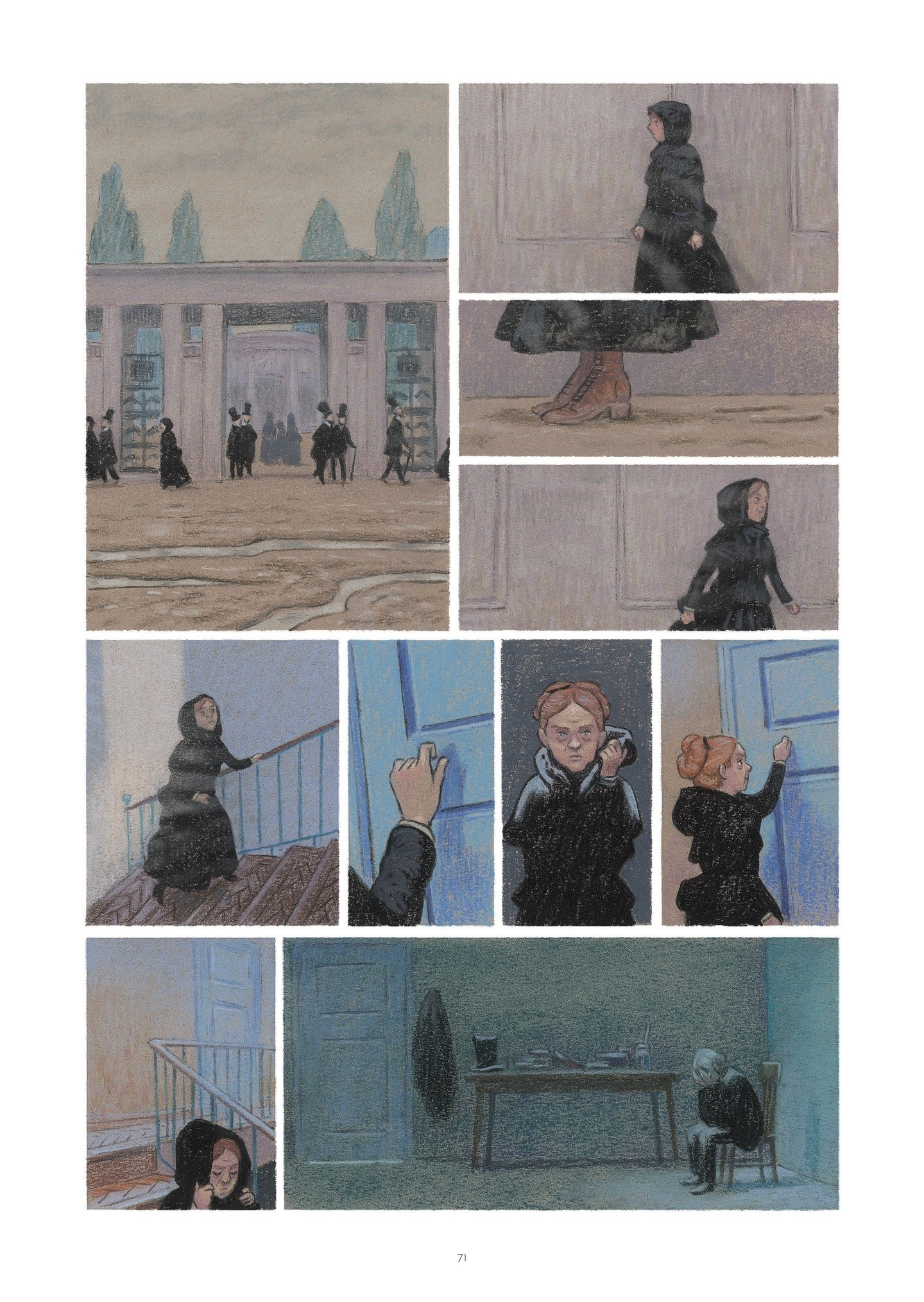 Read online Degas and Cassatt: The Dance of Solitude comic -  Issue # TPB - 70