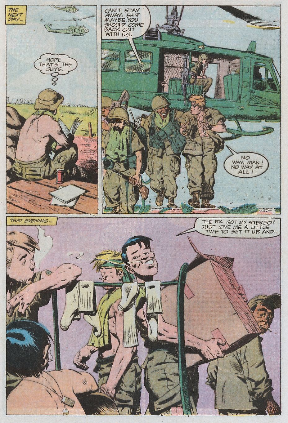 Read online The 'Nam comic -  Issue #13 - 15