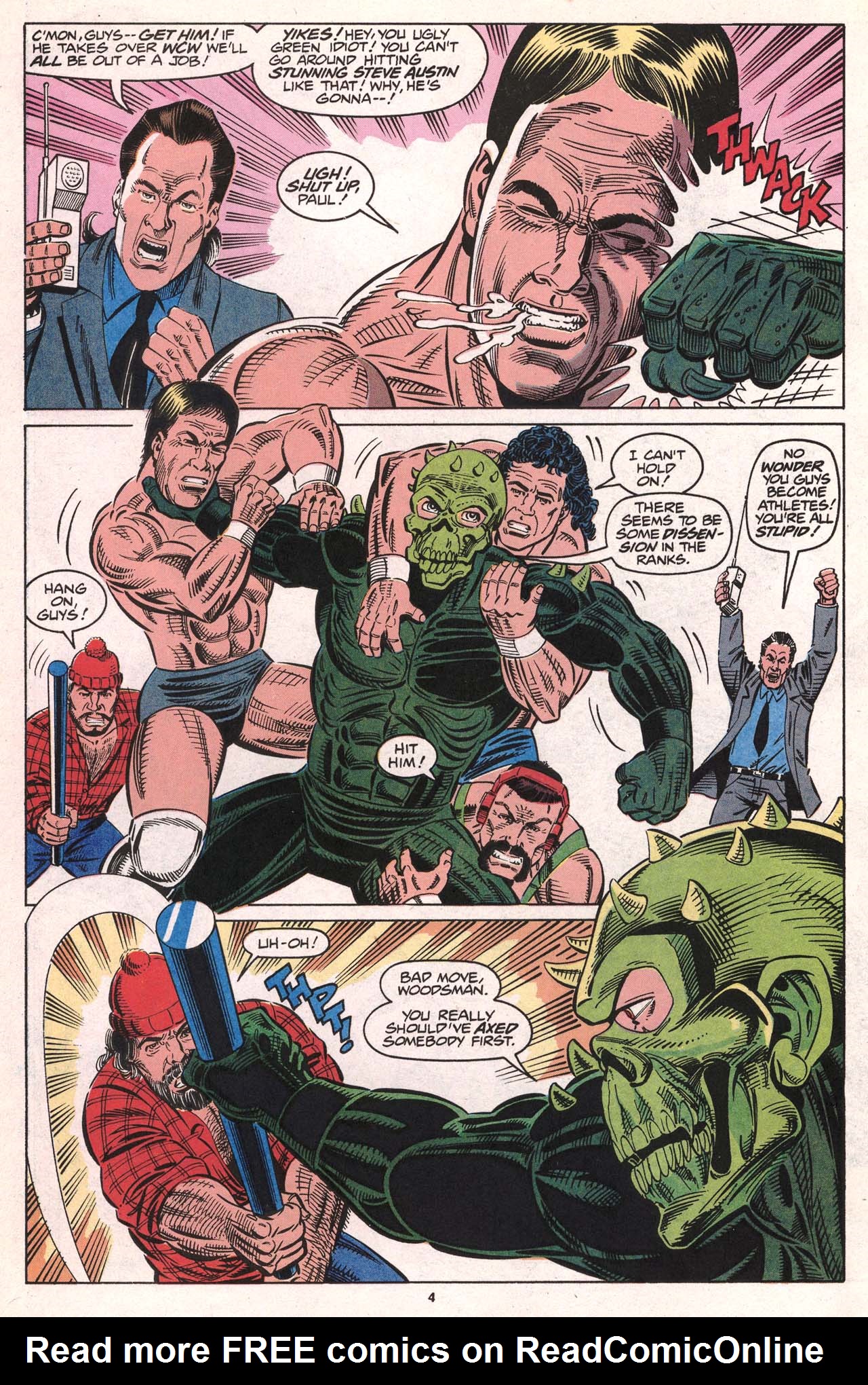 Read online WCW World Championship Wrestling comic -  Issue #10 - 6