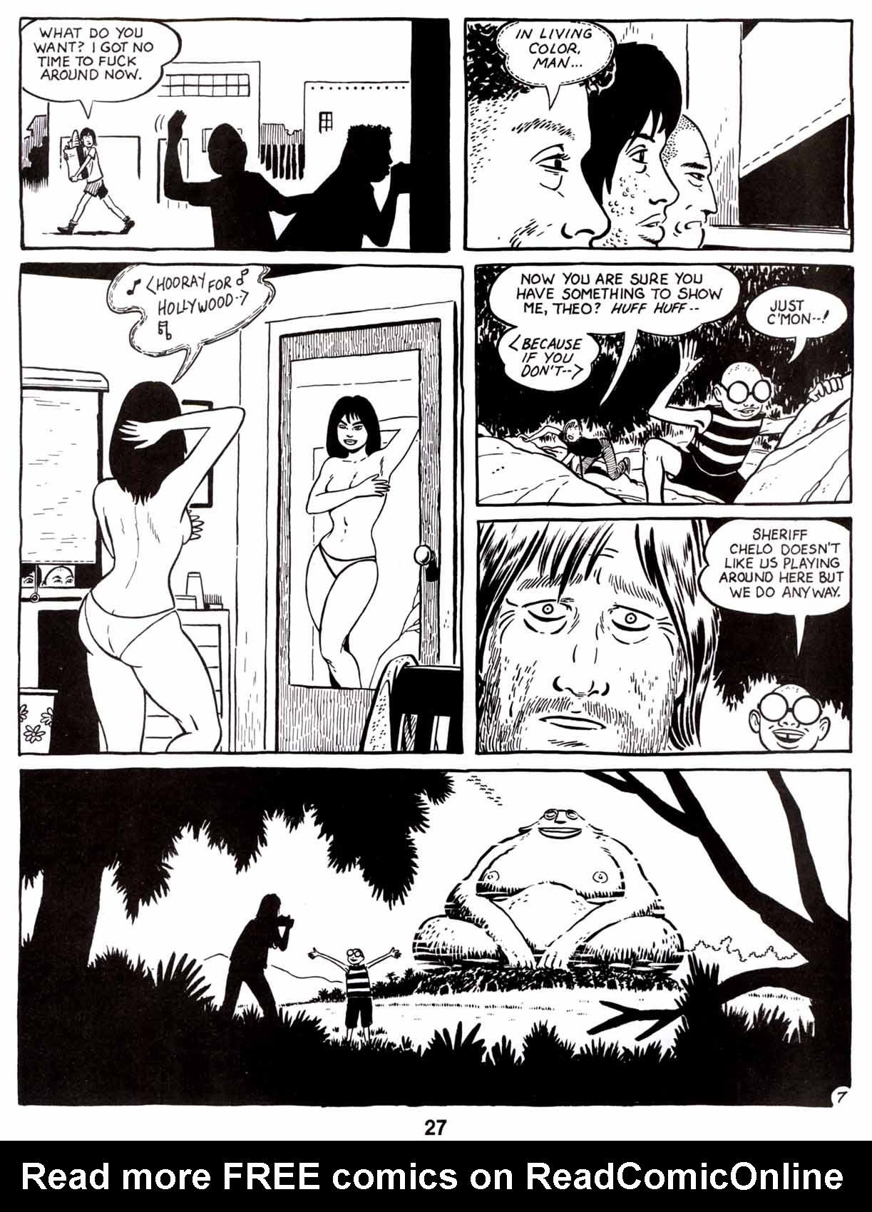 Read online Love and Rockets (1982) comic -  Issue #13 - 37