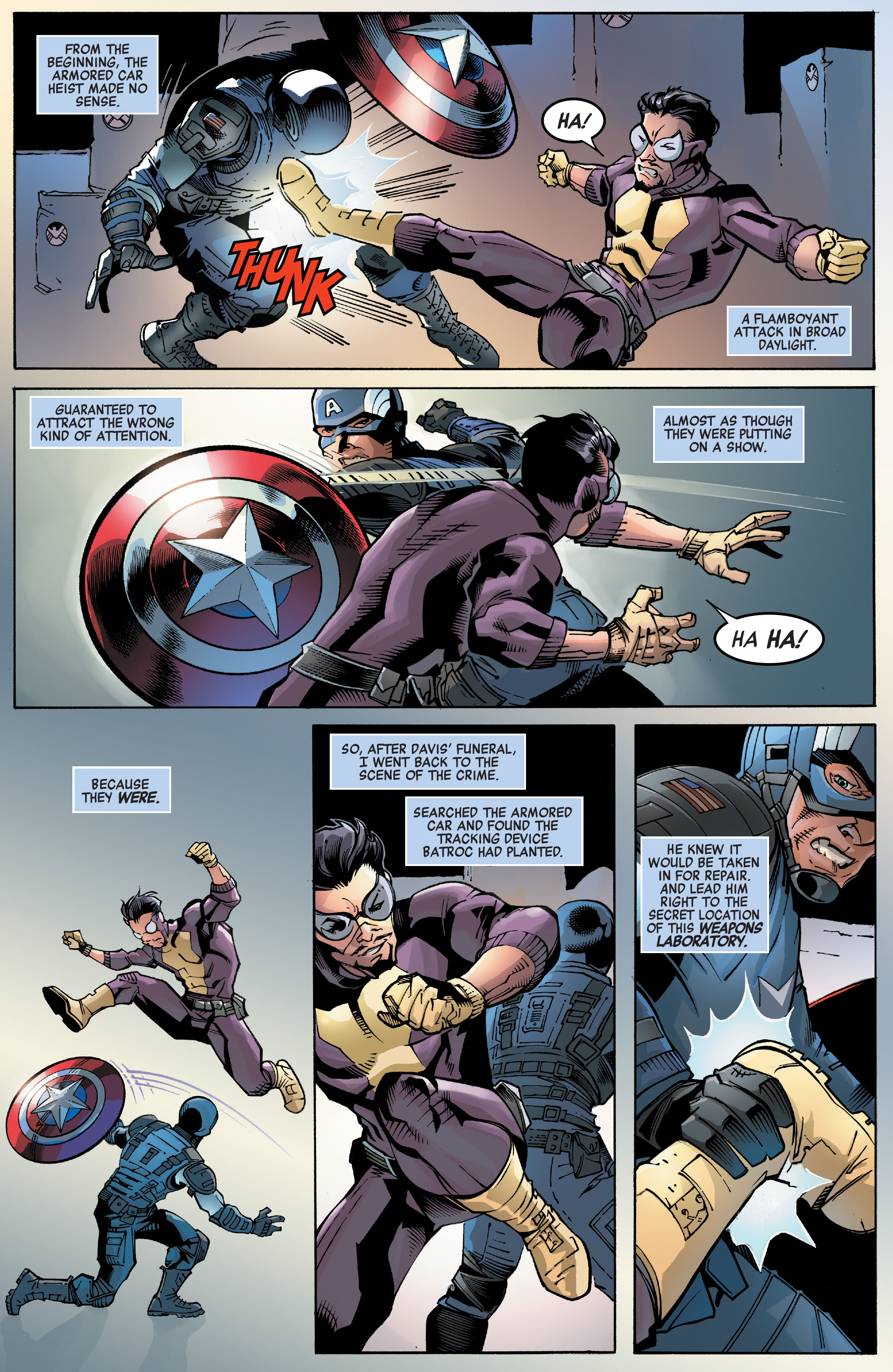 Read online Marvel's Avengers comic -  Issue # Captain America - 19