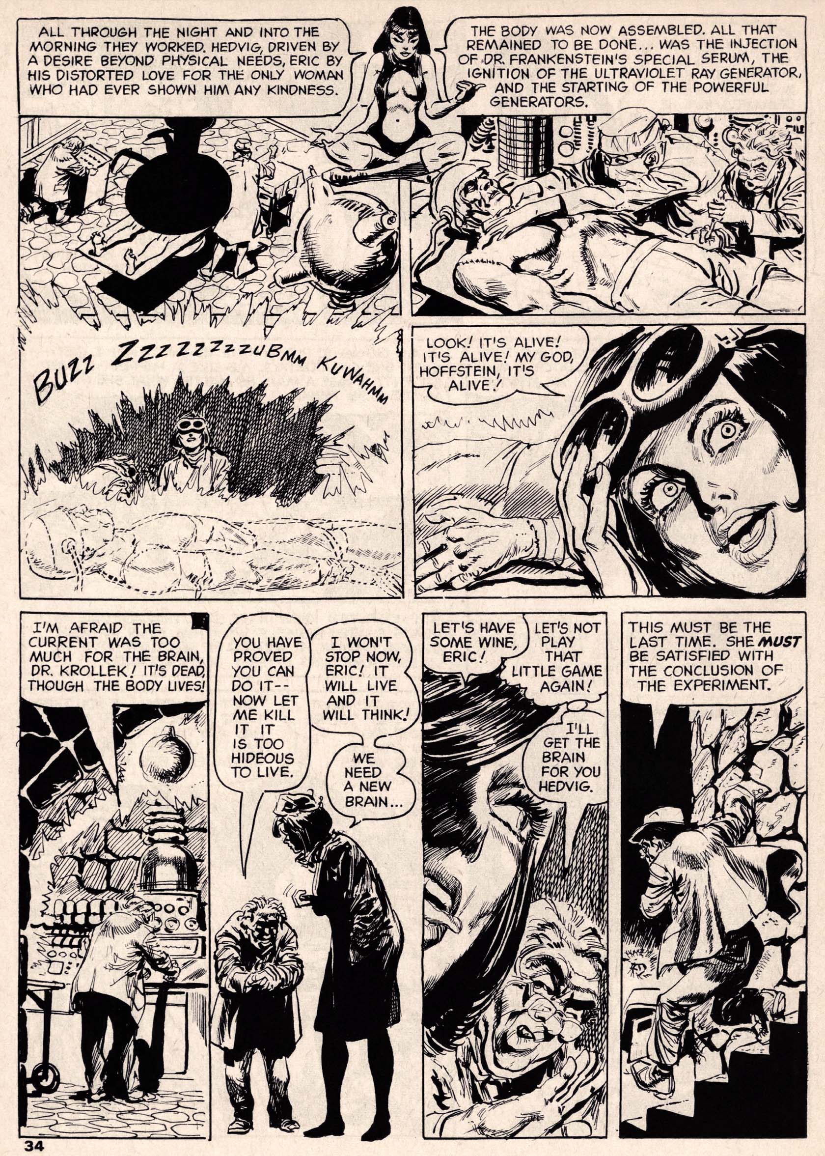 Read online Vampirella (1969) comic -  Issue #4 - 34