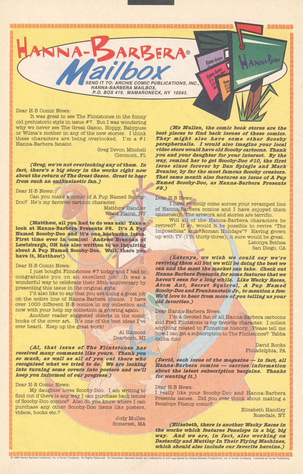 Read online The Flintstones (1995) comic -  Issue #11 - 13