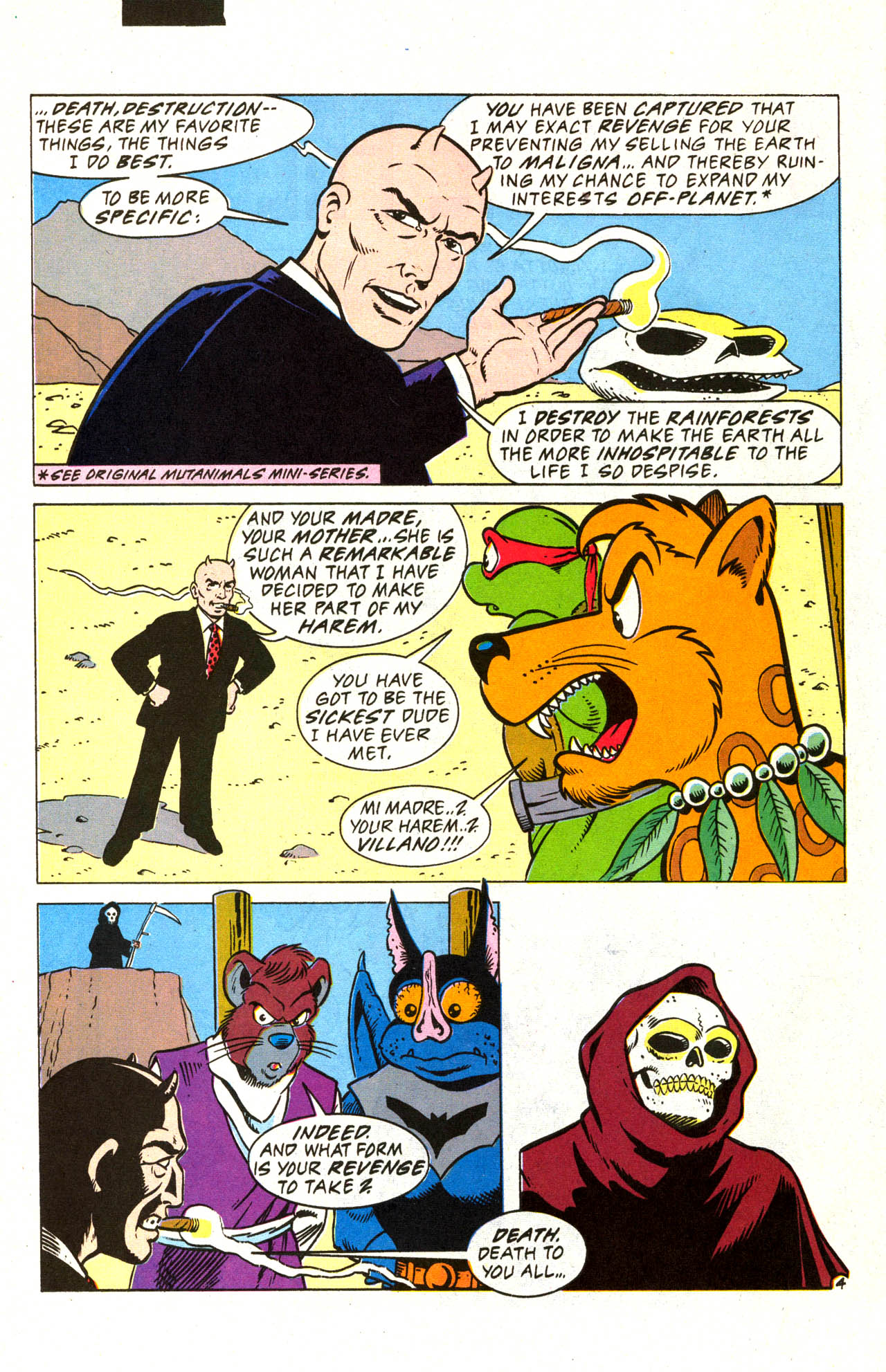 Read online Teenage Mutant Ninja Turtles Adventures (1989) comic -  Issue #39 - 5
