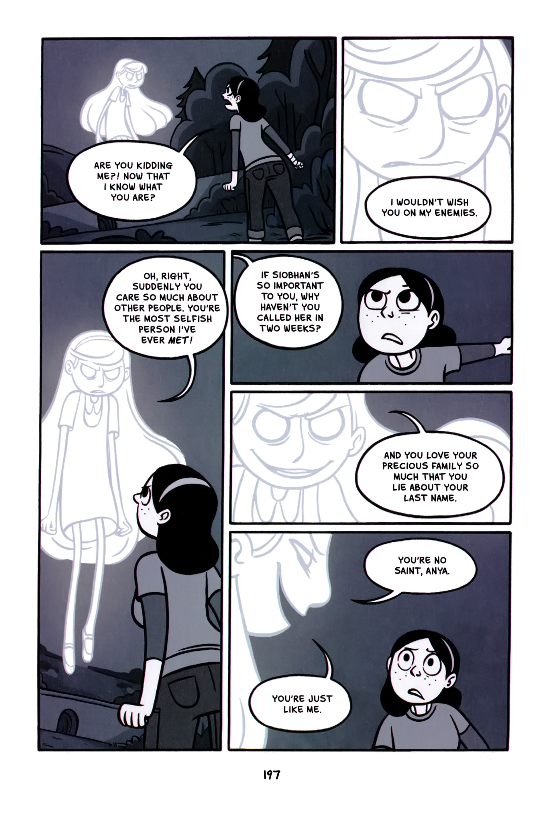 Read online Anya's Ghost comic -  Issue #1 - 198