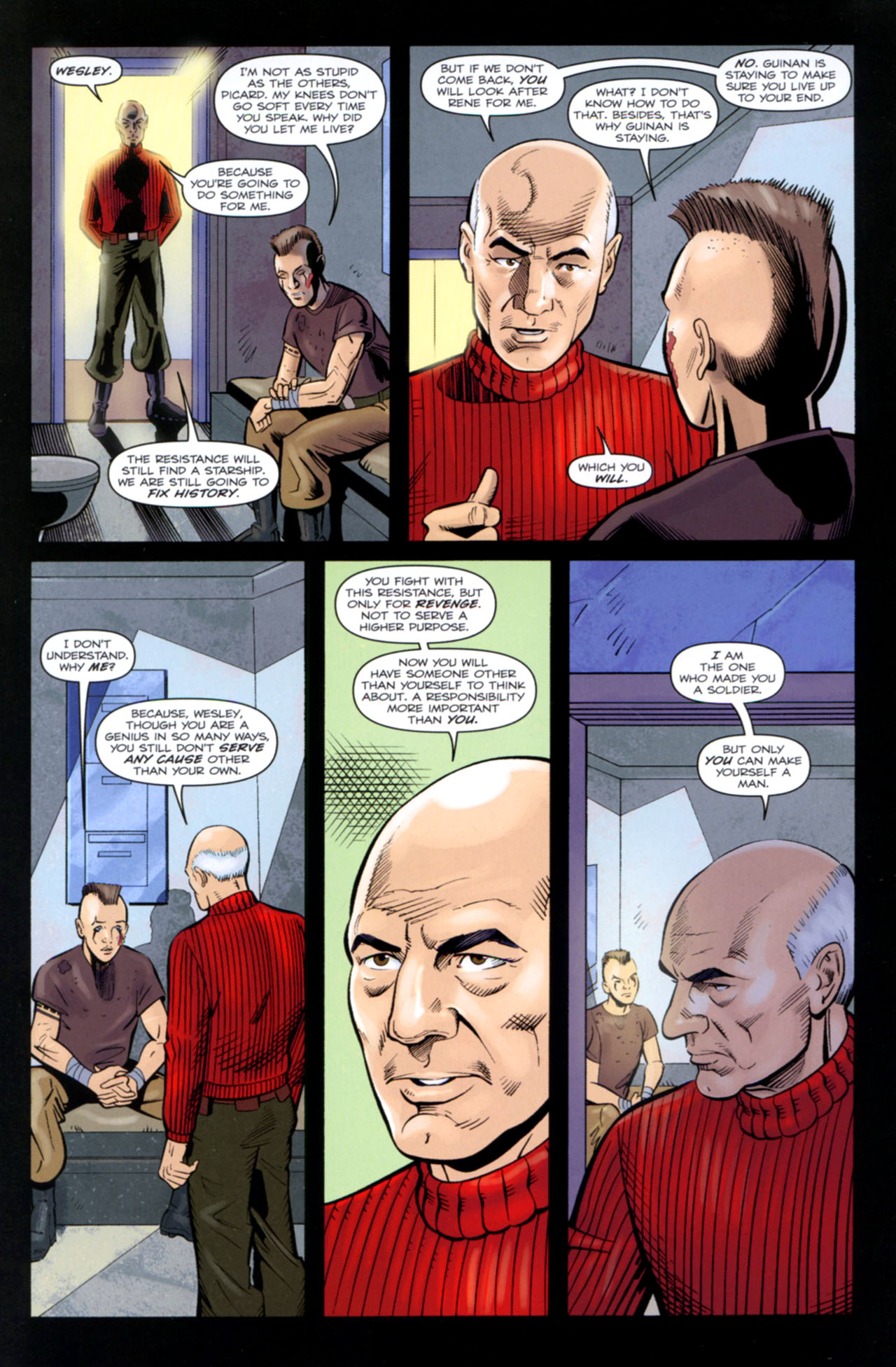 Read online Star Trek: The Next Generation: The Last Generation comic -  Issue #3 - 22