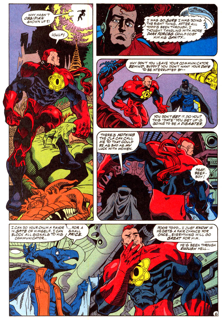 Read online Justice League America comic -  Issue #107 - 7