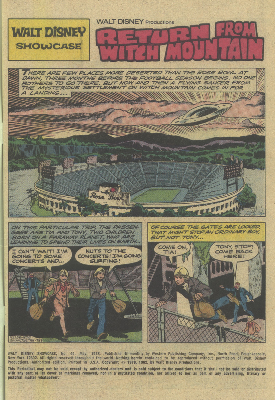 Read online Walt Disney Showcase (1970) comic -  Issue #44 - 3