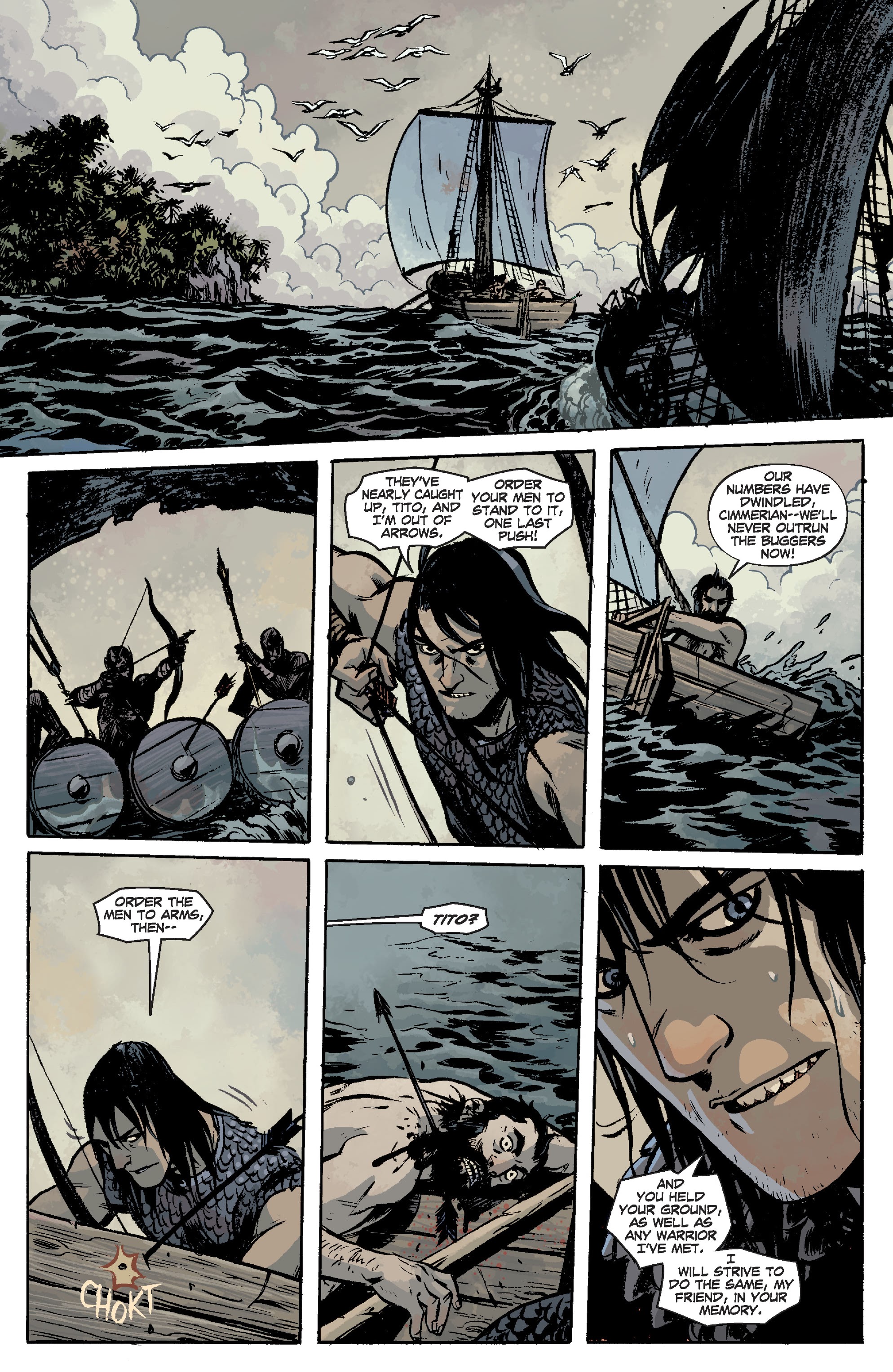 Read online Conan Chronicles Epic Collection comic -  Issue # TPB Horrors Beneath the Stones (Part 4) - 4