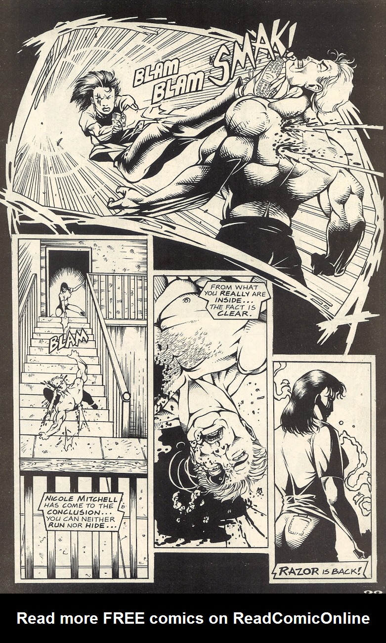 Read online Razor comic -  Issue #11 - 28