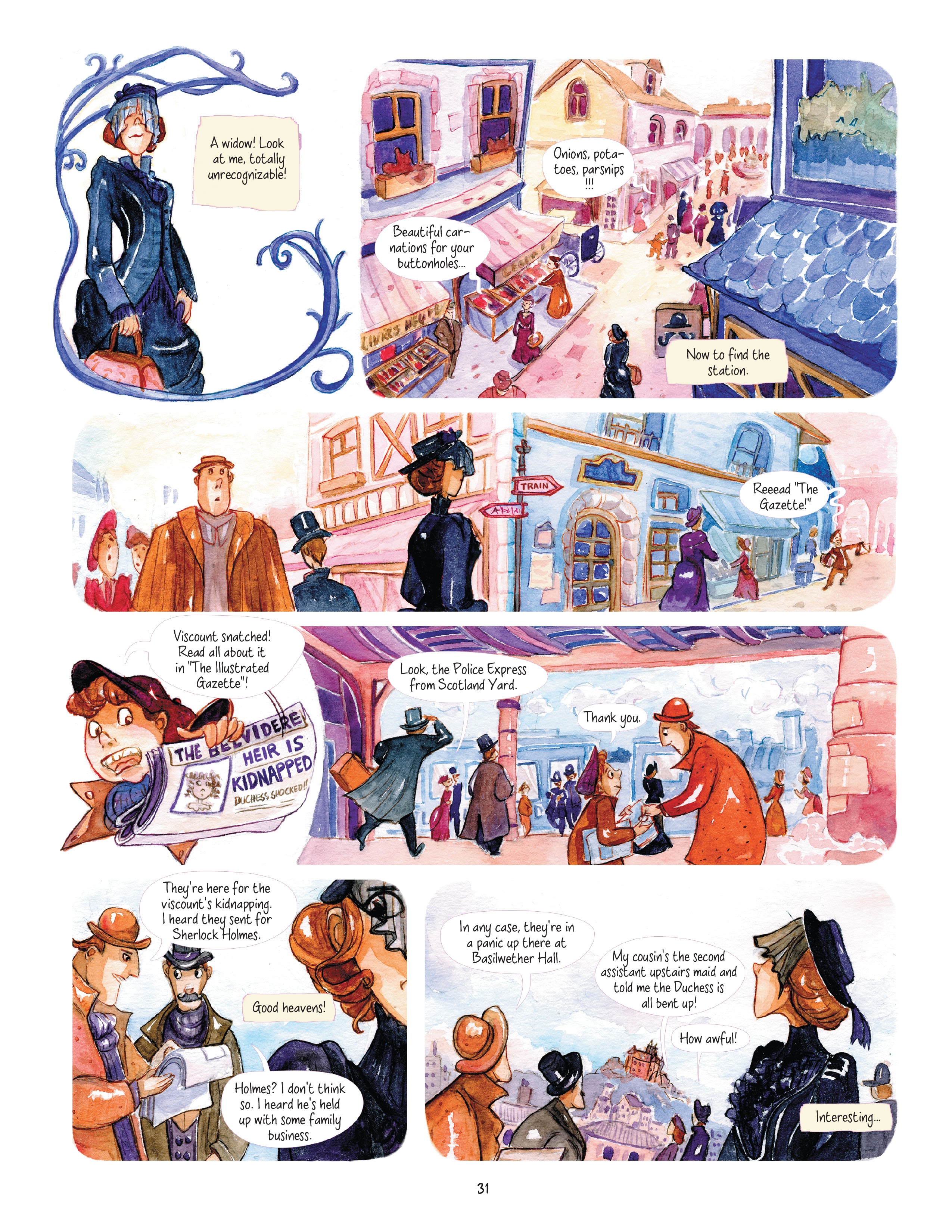 Read online An Enola Holmes Mystery comic -  Issue #1 - 33