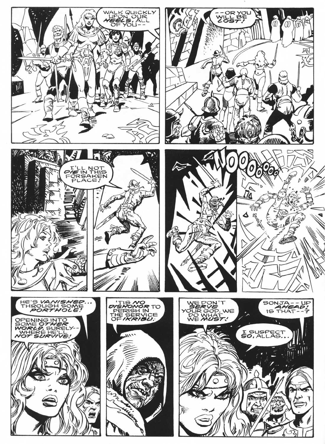 The Savage Sword Of Conan issue 233 - Page 35