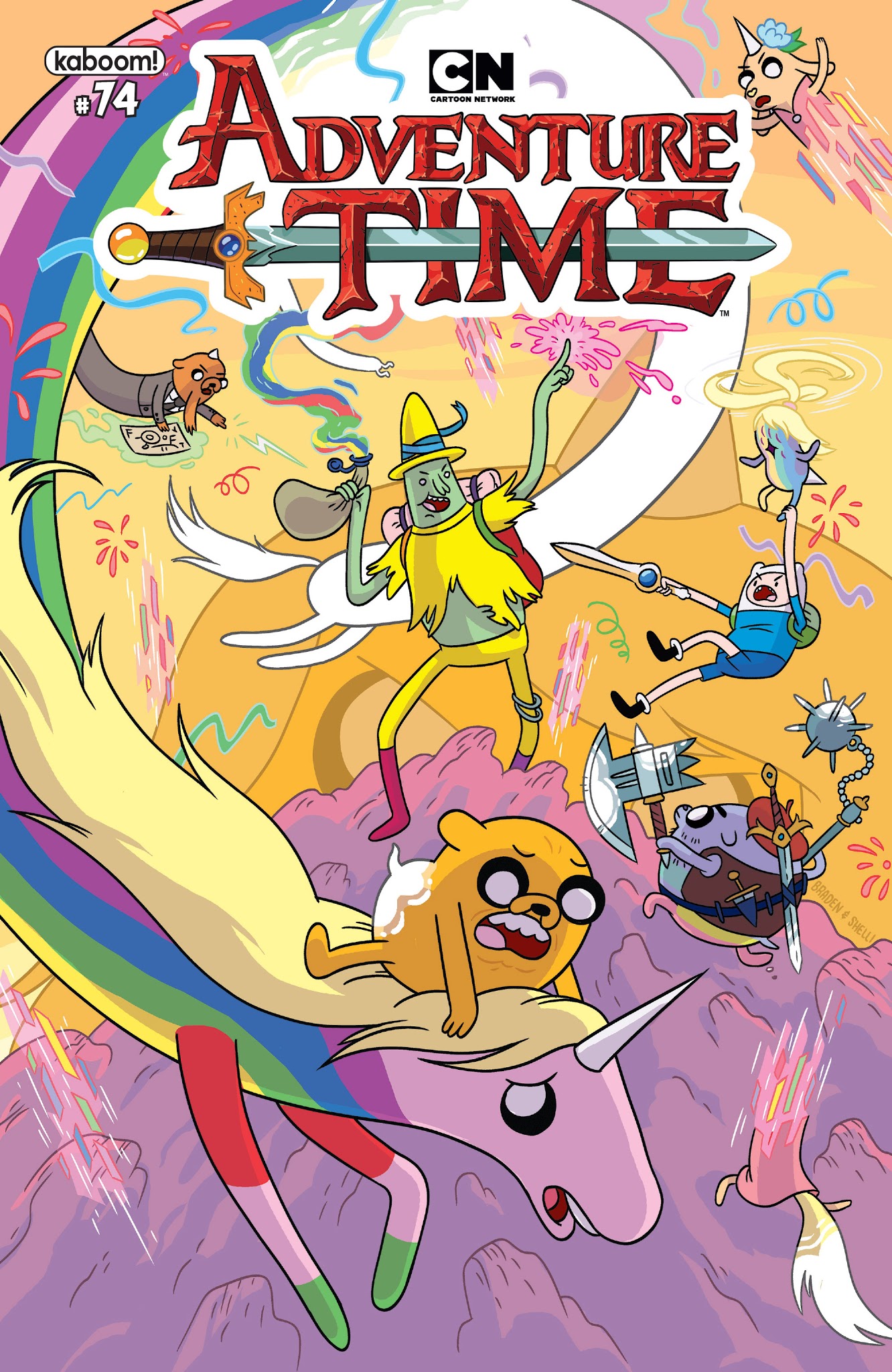 Read online Adventure Time comic -  Issue #74 - 1