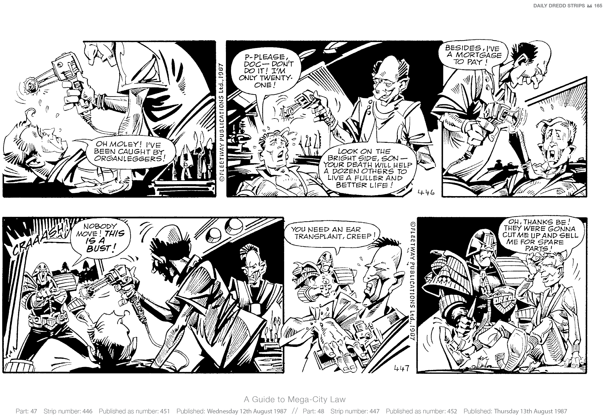 Read online Judge Dredd: The Daily Dredds comic -  Issue # TPB 2 - 168