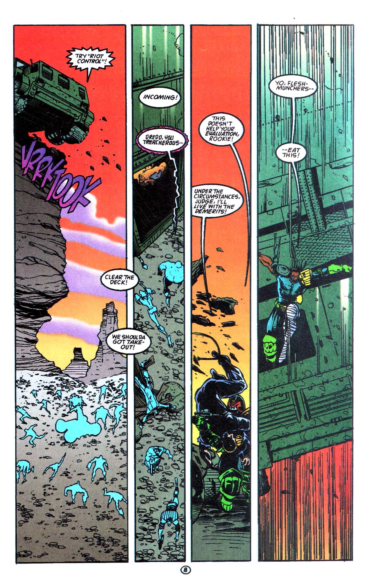 Read online Judge Dredd: Legends of the Law comic -  Issue #7 - 11