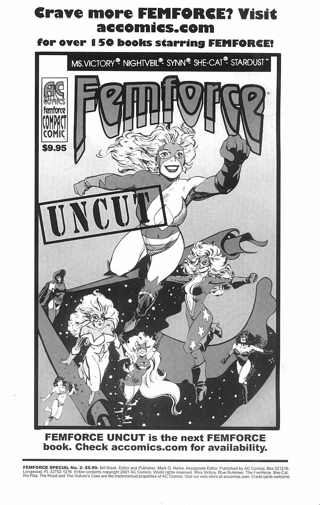 Read online Femforce Special comic -  Issue #2 - 2