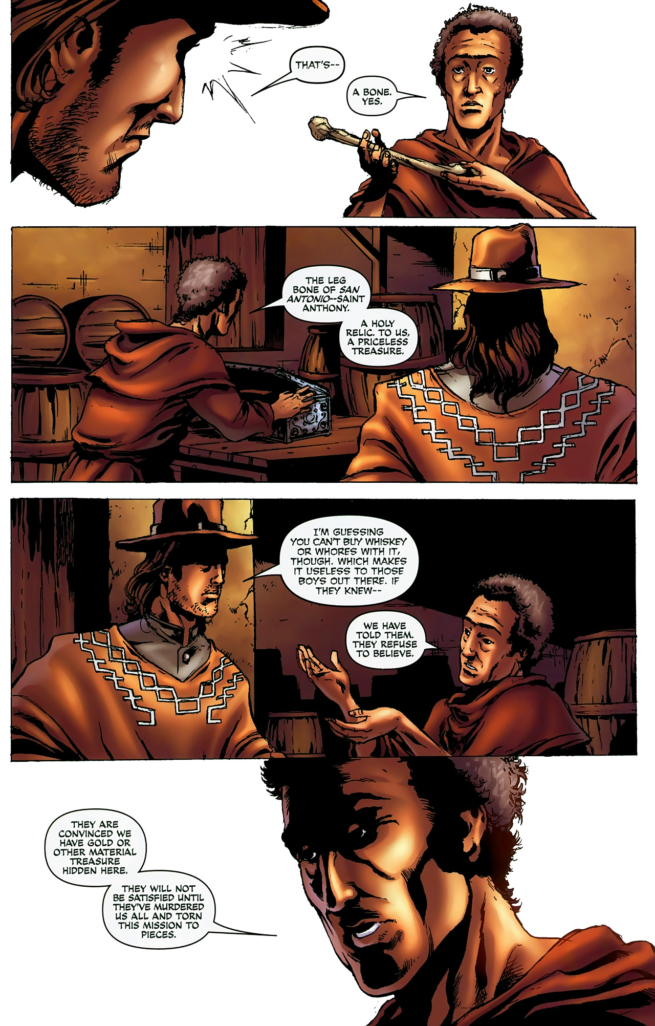 Read online The Man with No Name comic -  Issue #3 - 22