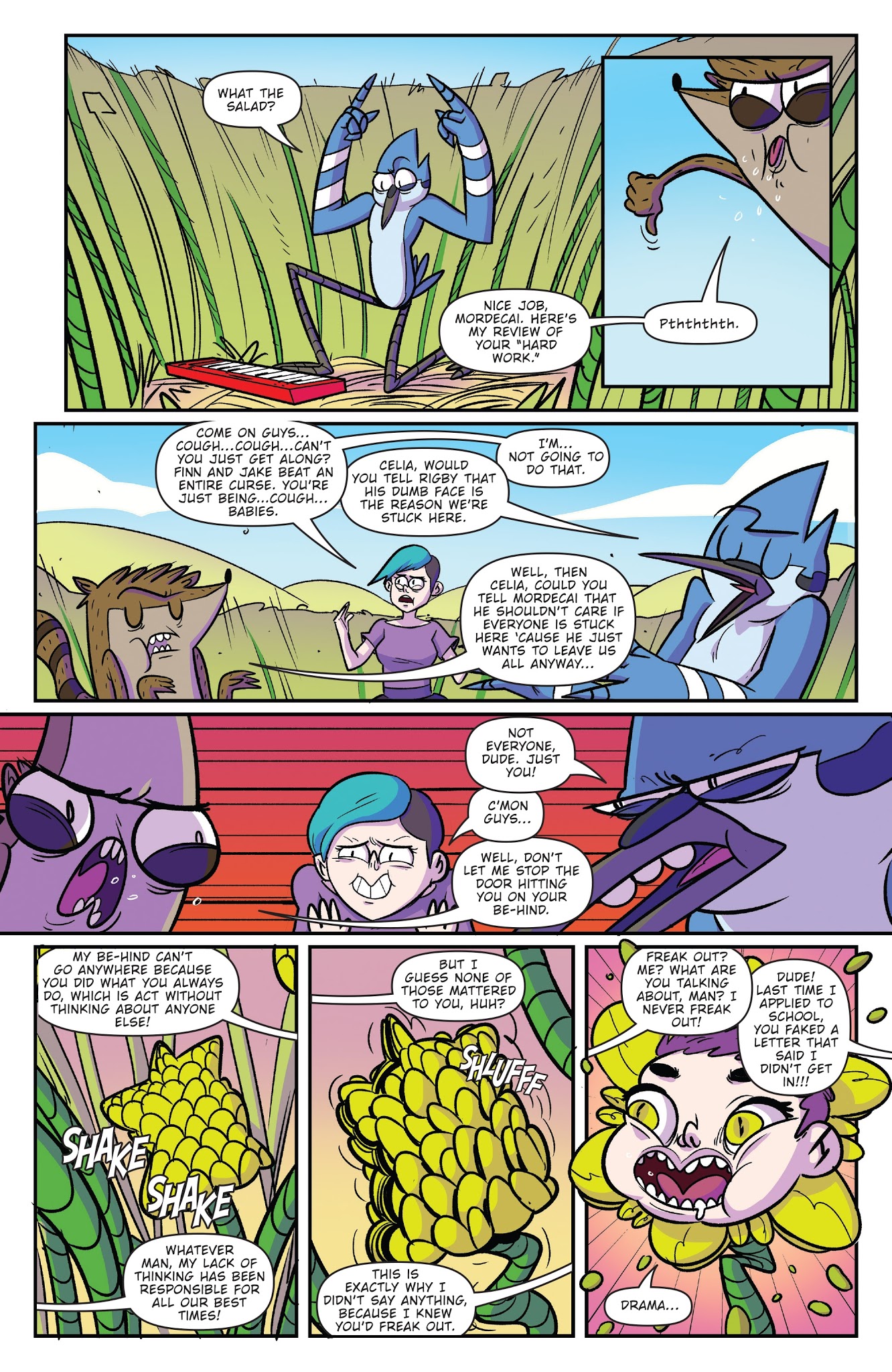 Read online Adventure Time/Regular Show comic -  Issue #4 - 12