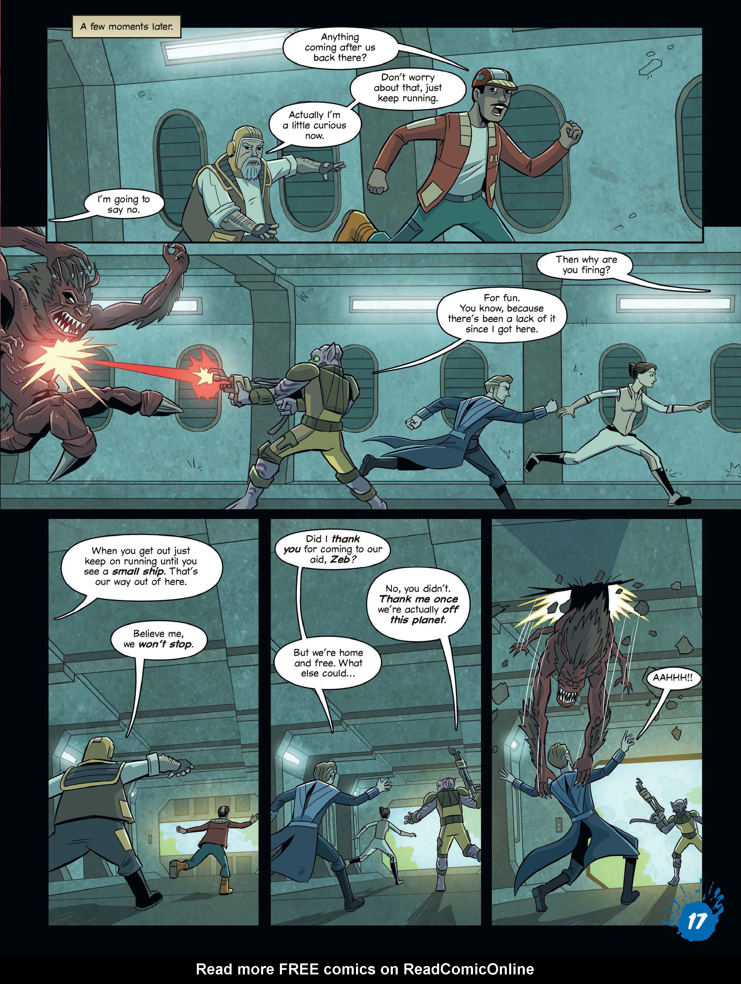 Read online Star Wars Rebels Magazine comic -  Issue #6 - 17