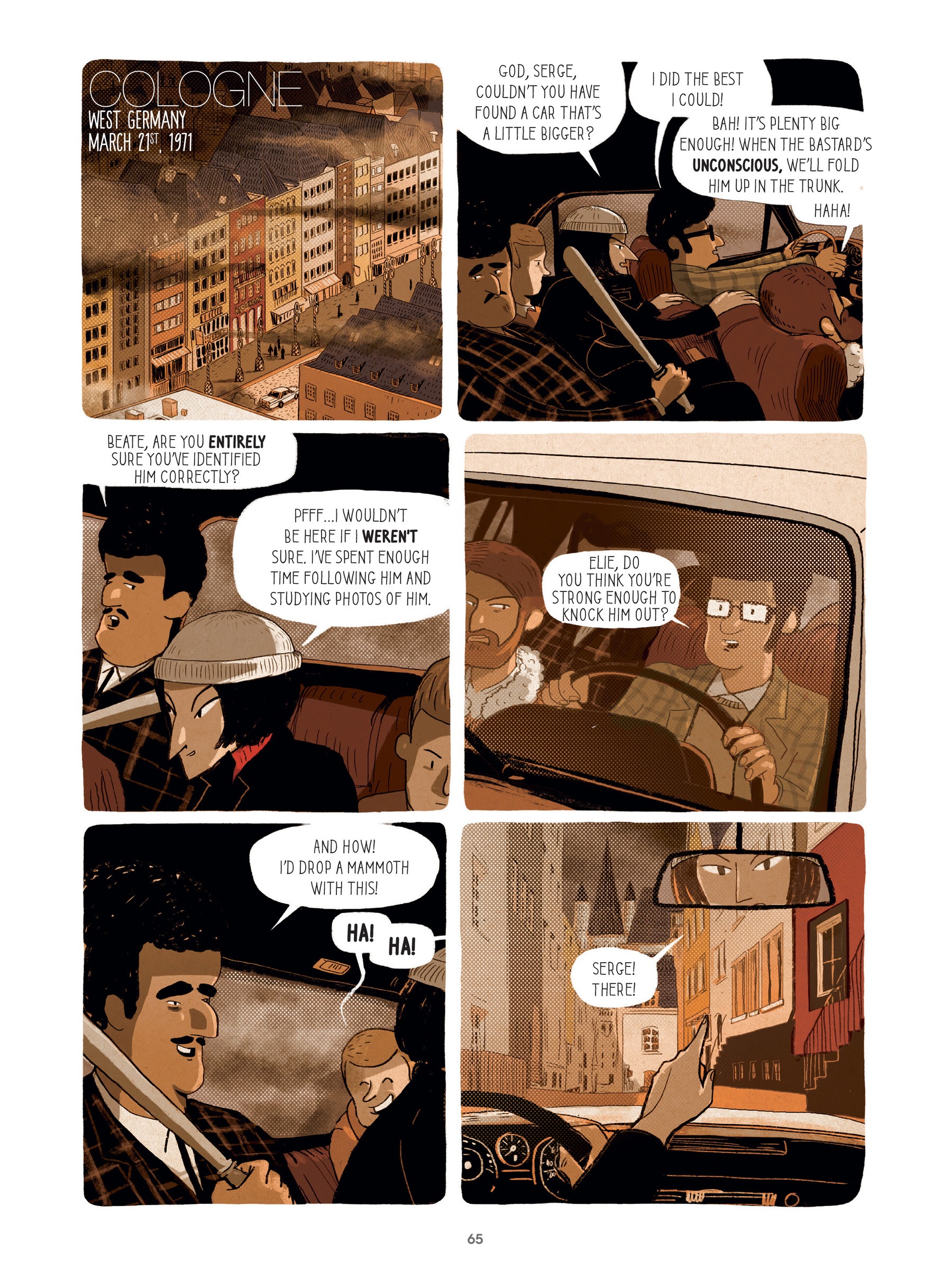 Read online For Justice: The Serge & Beate Klarsfeld Story comic -  Issue # TPB (Part 1) - 65