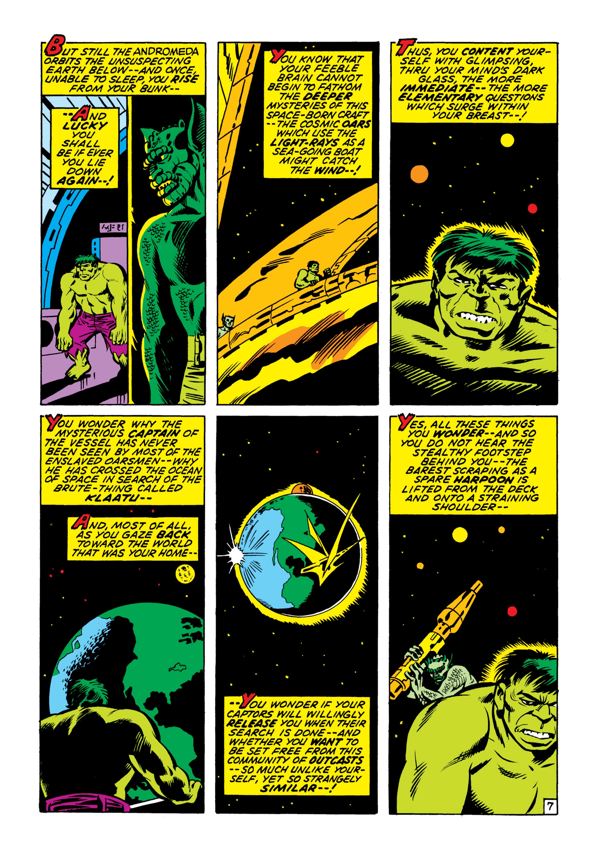 Read online Marvel Masterworks: The Incredible Hulk comic -  Issue # TPB 7 (Part 1) - 54