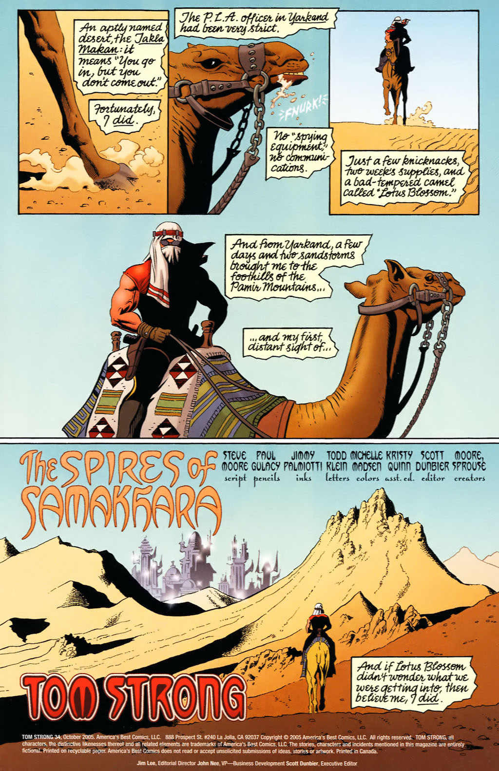 Read online Tom Strong comic -  Issue #34 - 2