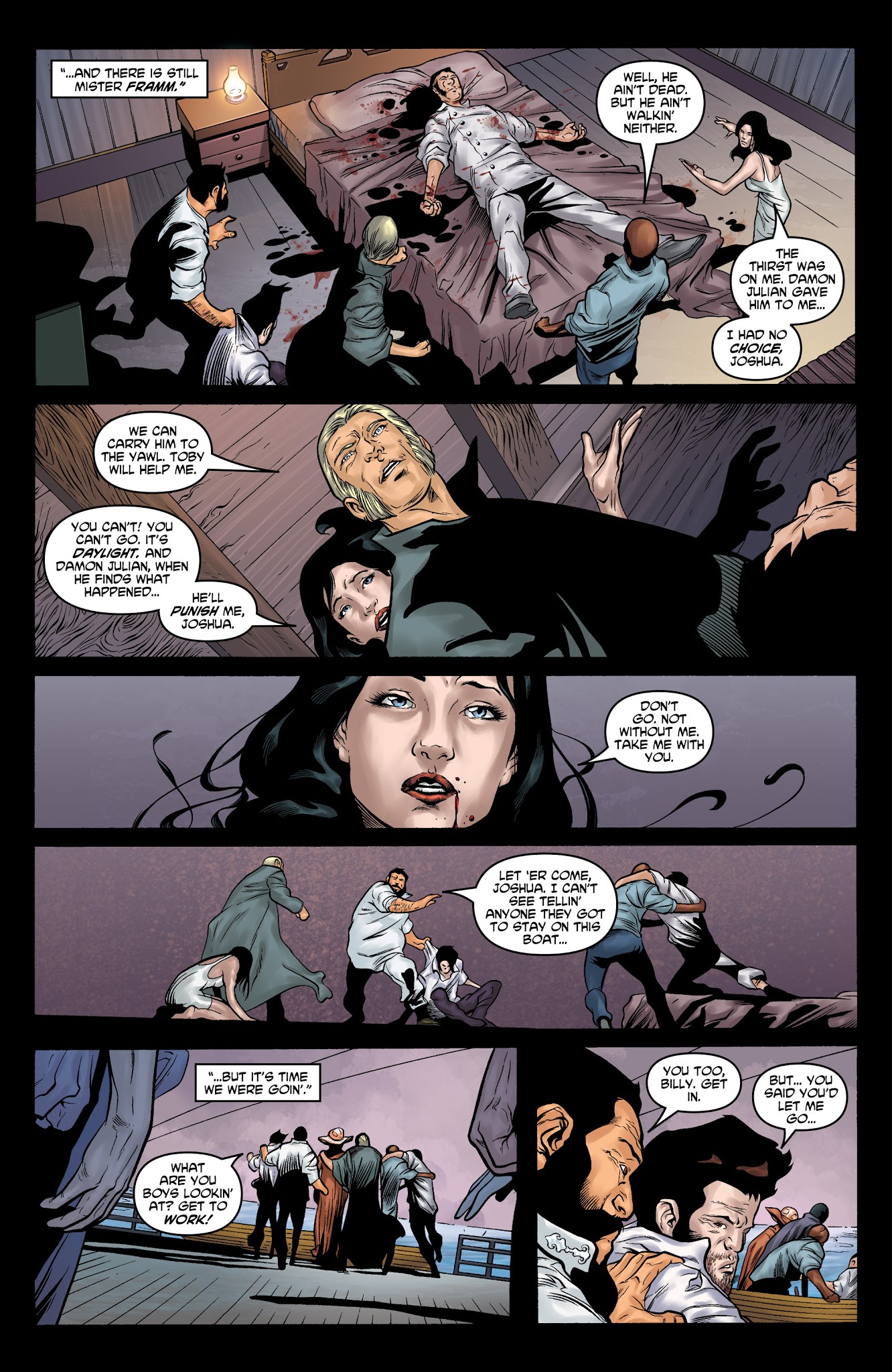 Read online George R.R. Martin's Fevre Dream comic -  Issue #9 - 5