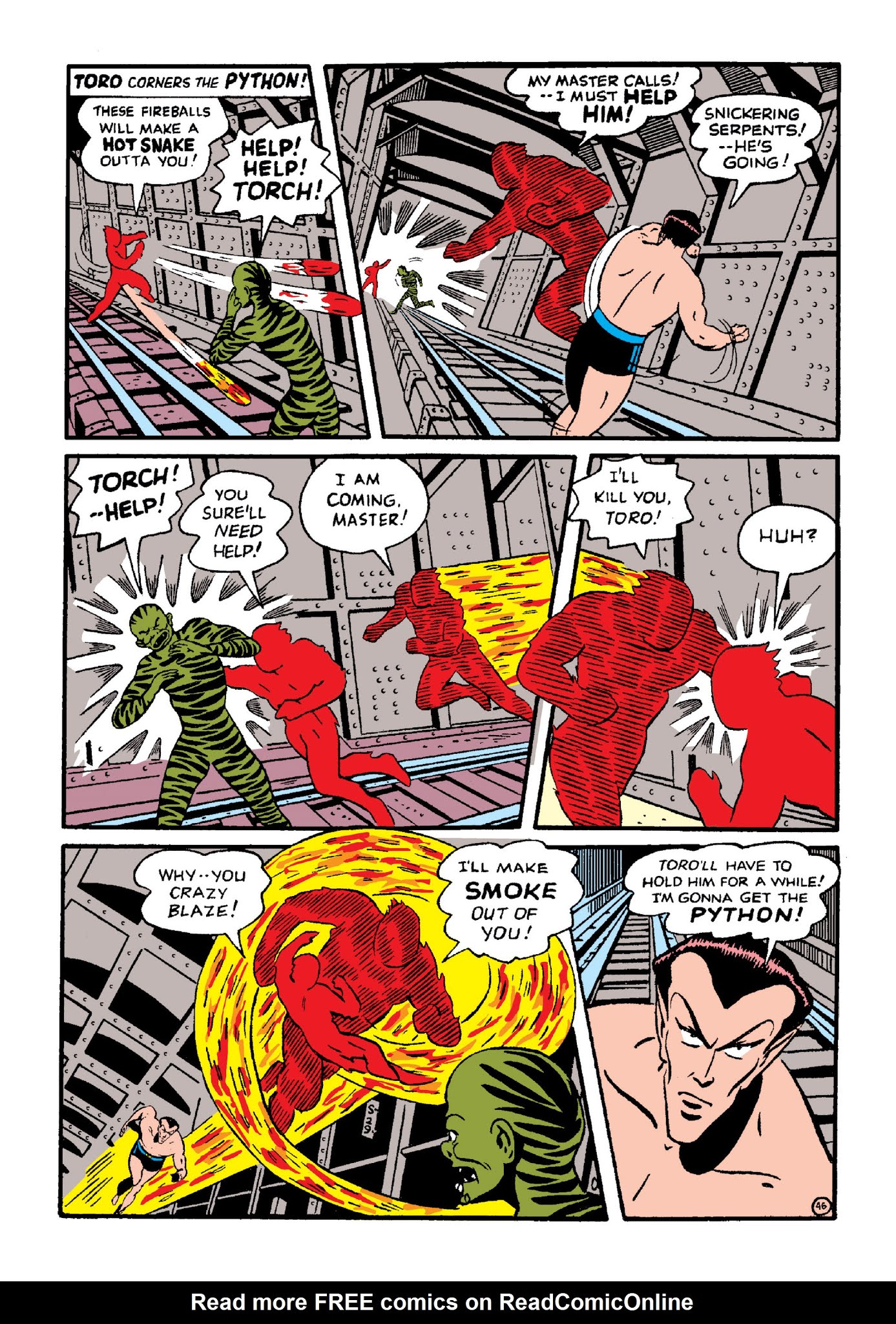 Read online Marvel Masterworks: Golden Age Human Torch comic -  Issue # TPB 2 (Part 3) - 53