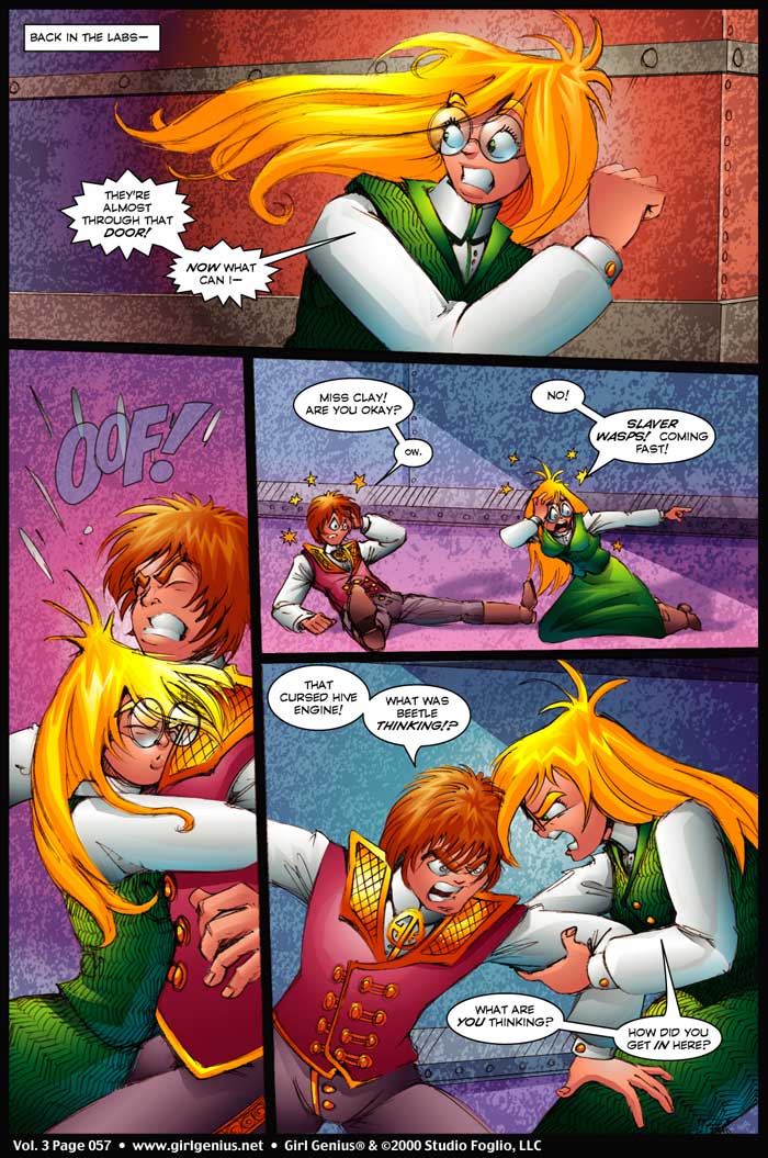 Read online Girl Genius (2002) comic -  Issue #3 - 55