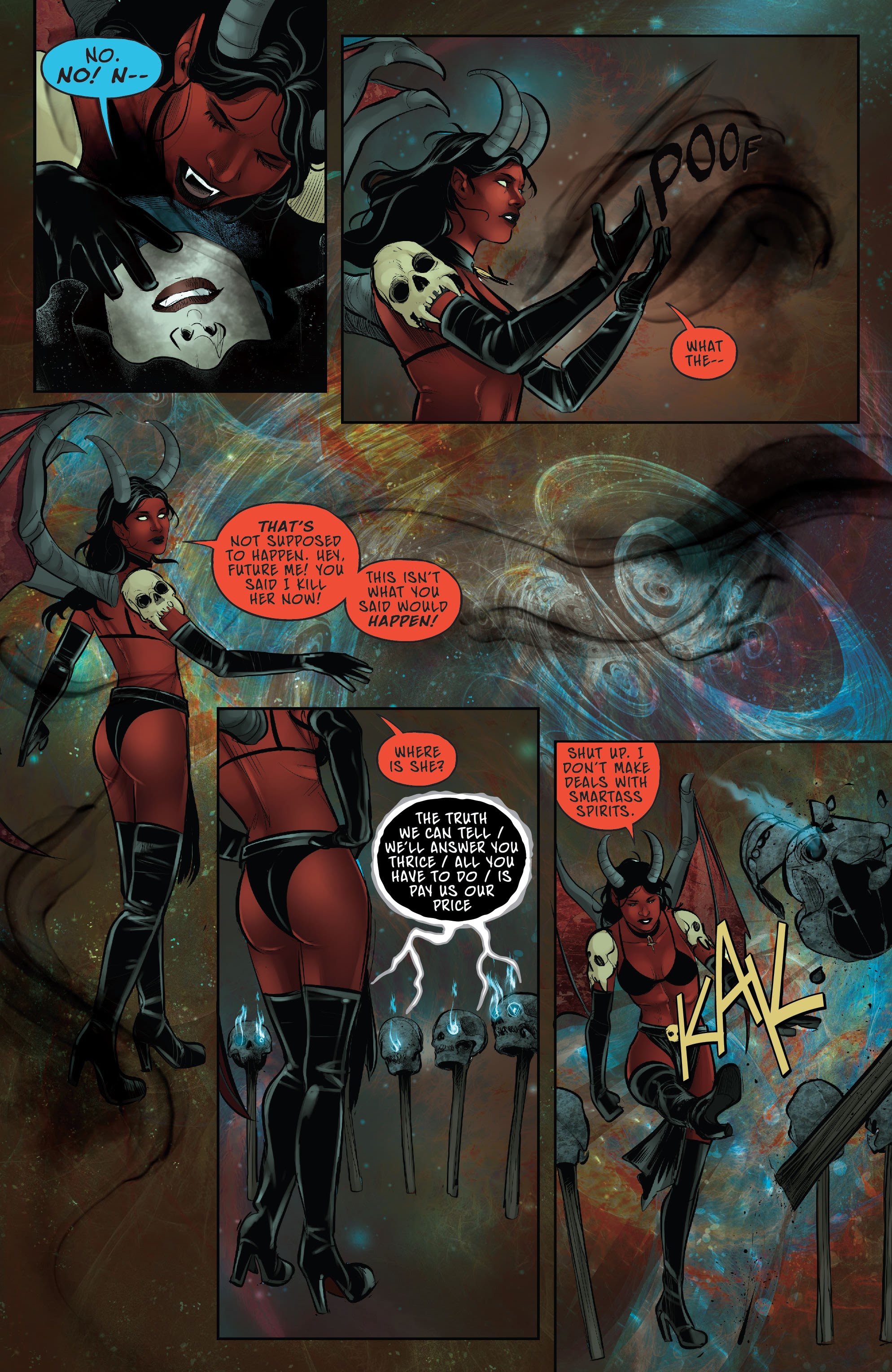 Read online Vampirella VS. Purgatori comic -  Issue #5 - 10