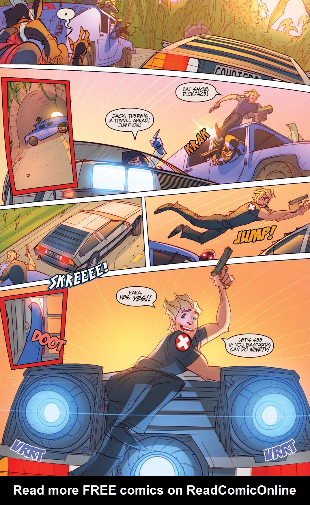 Read online Jack Avarice is The Courier comic -  Issue # TPB (Part 1) - 90