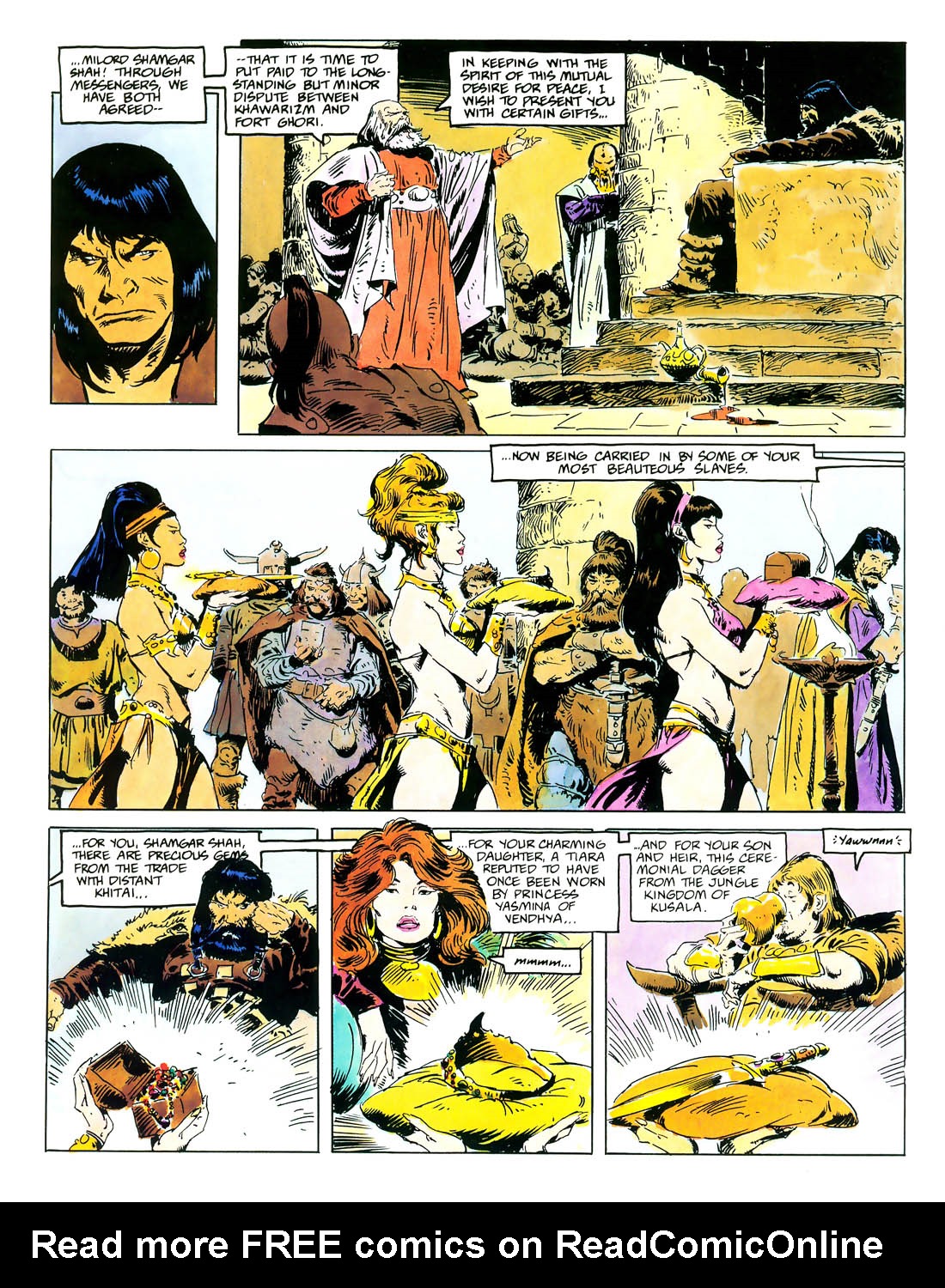 Read online Marvel Graphic Novel comic -  Issue #69 - Conan - The Rogue - 26