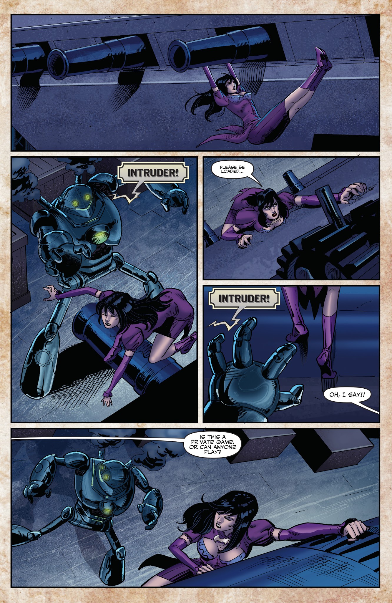 Read online Legenderry: Vampirella comic -  Issue # _TPB - 49