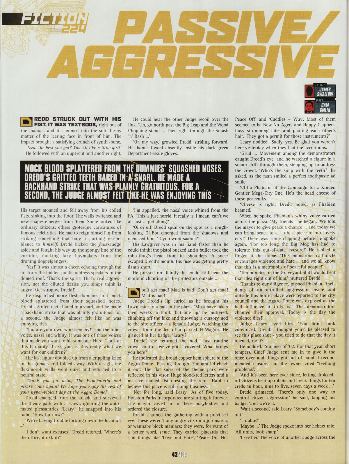 Read online Judge Dredd Megazine (Vol. 5) comic -  Issue #225 - 42