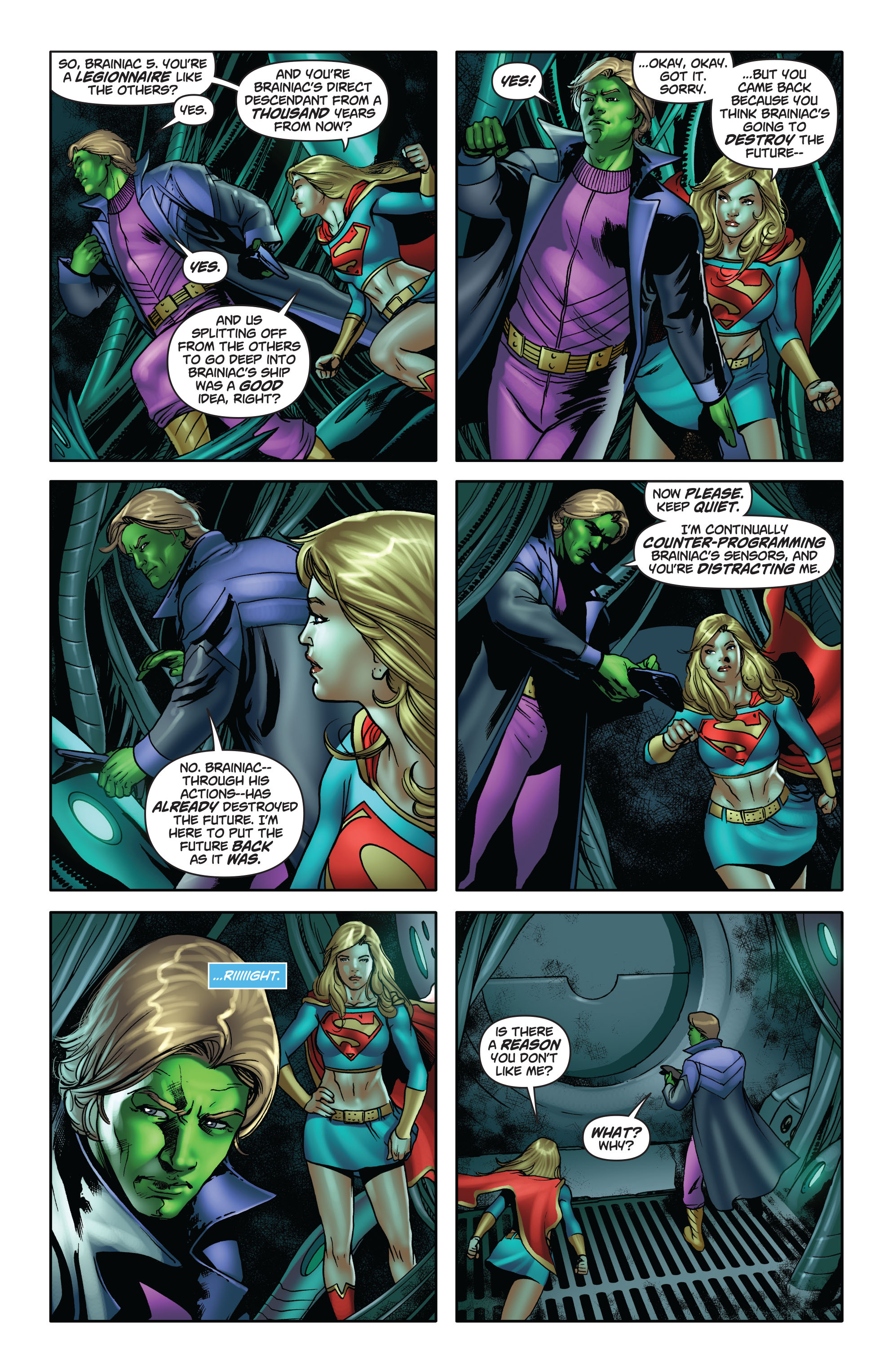 Read online Supergirl (2005) comic -  Issue #52 - 6