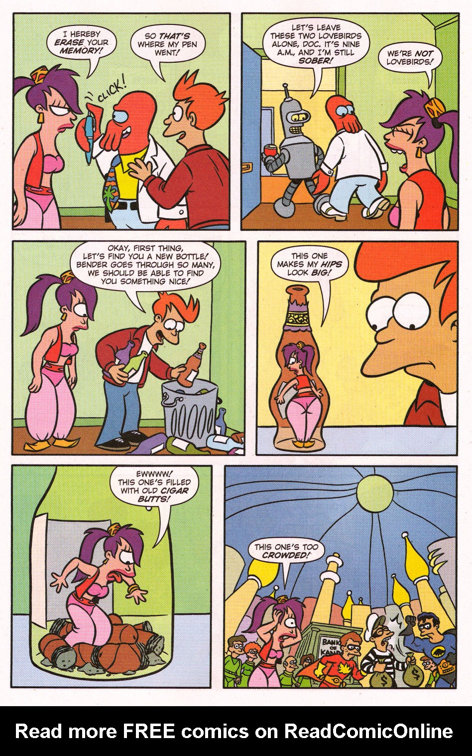 Read online Futurama Comics comic -  Issue #24 - 21