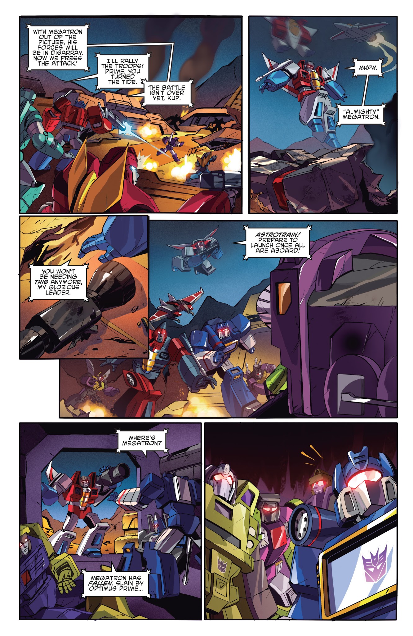 Read online Transformers: Deviations comic -  Issue # Full - 6