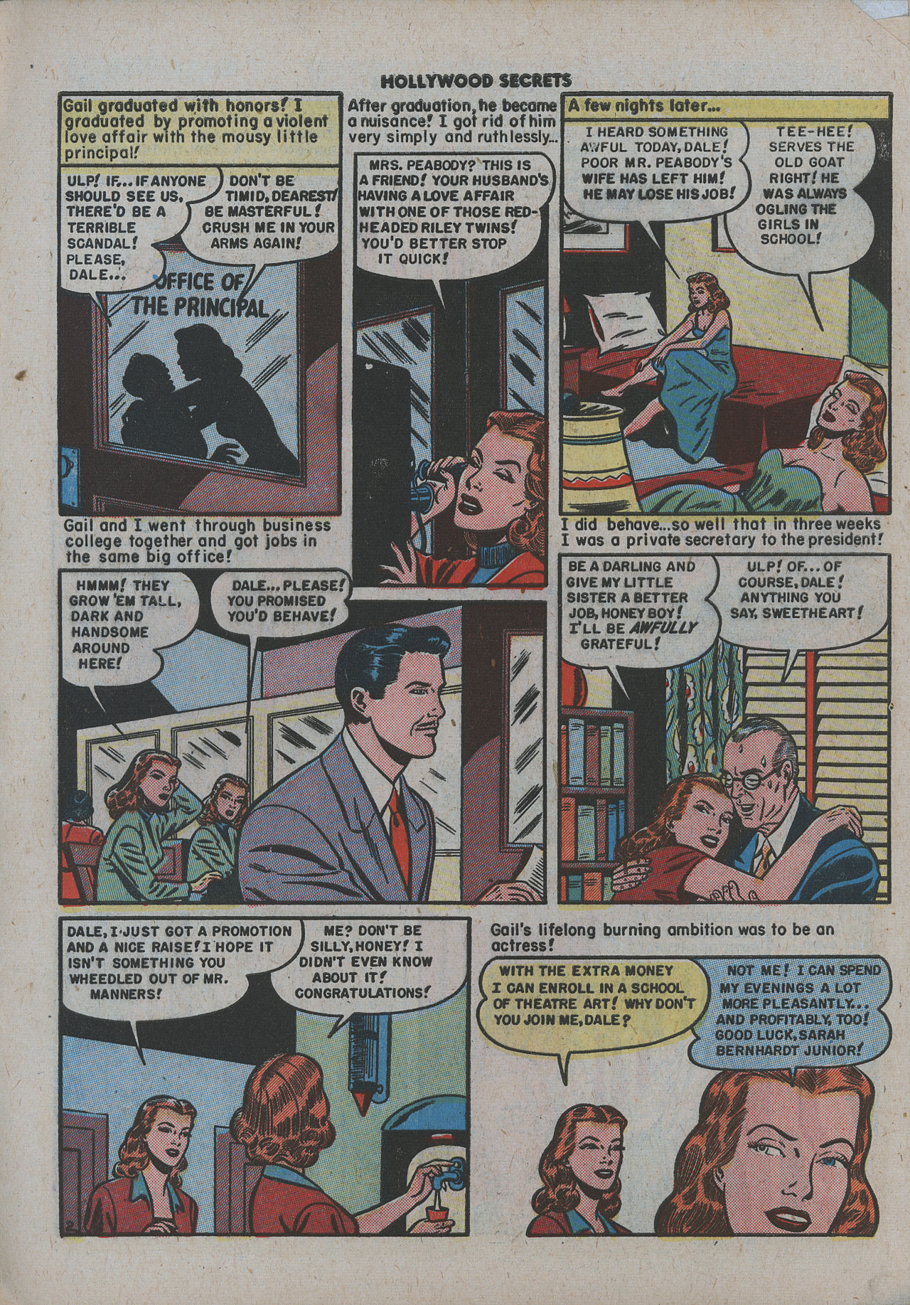 Read online Hollywood Secrets comic -  Issue #3 - 4