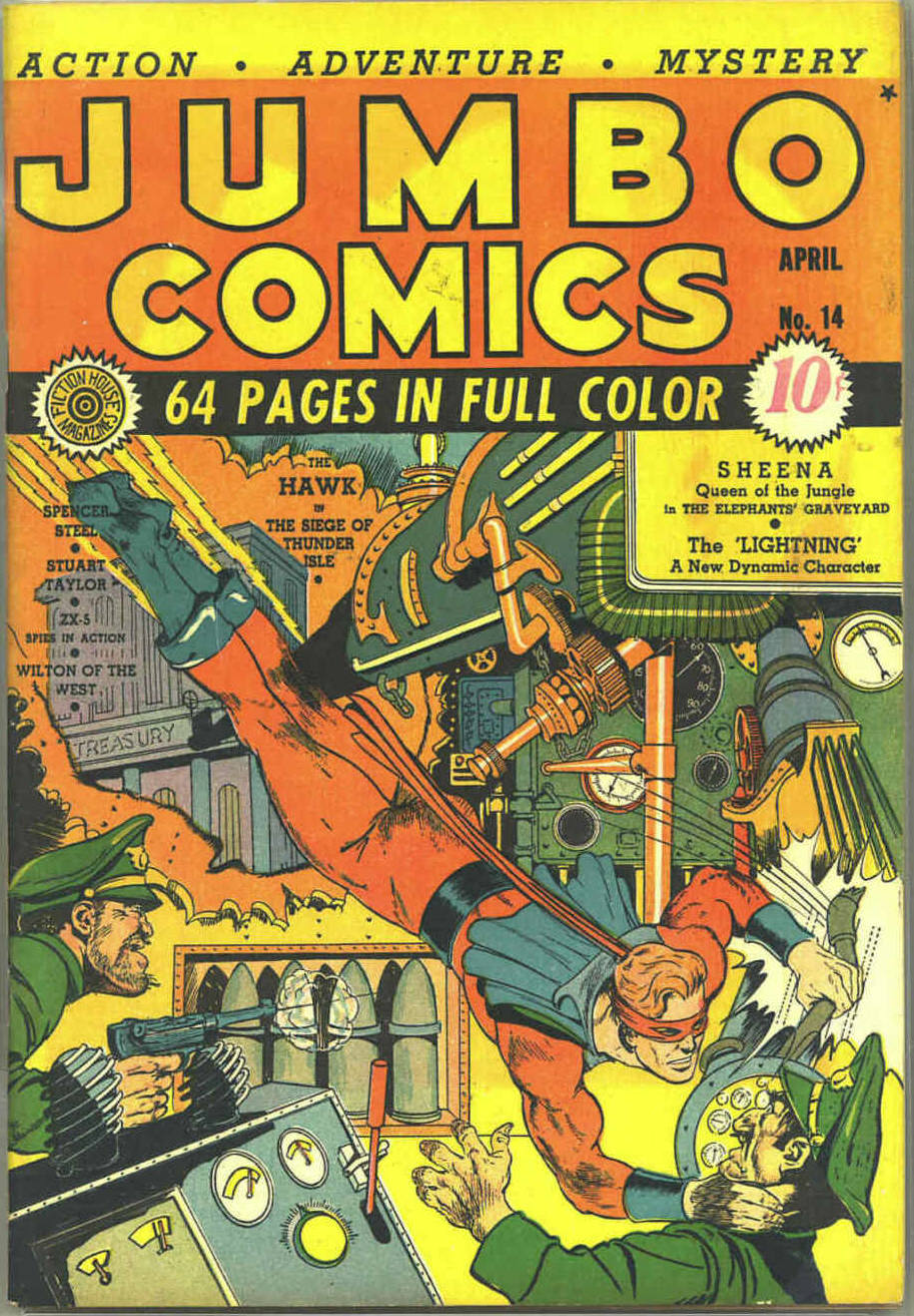 Read online Jumbo Comics comic -  Issue #14 - 1