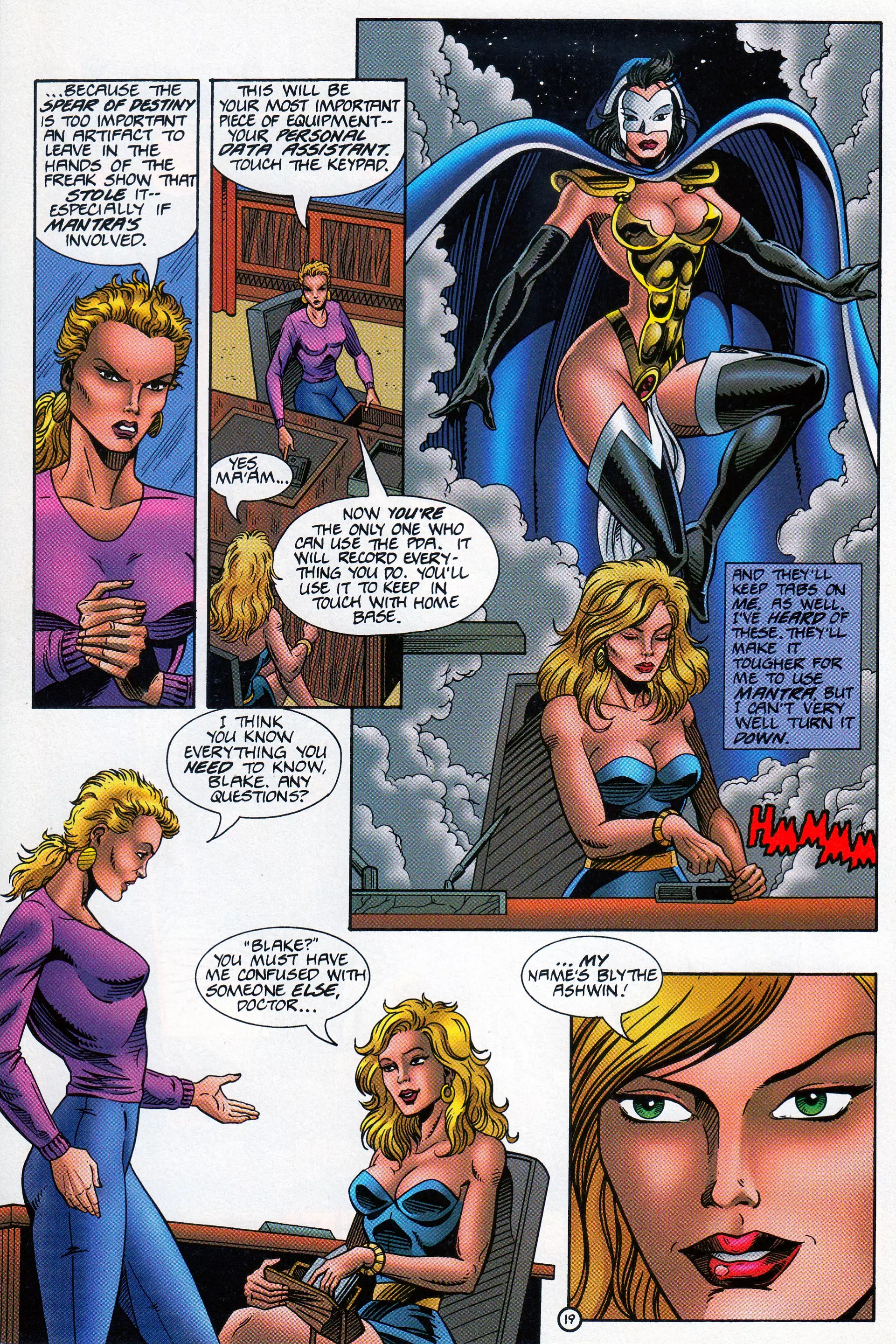 Read online Mantra: Spear of Destiny comic -  Issue #1 - 21