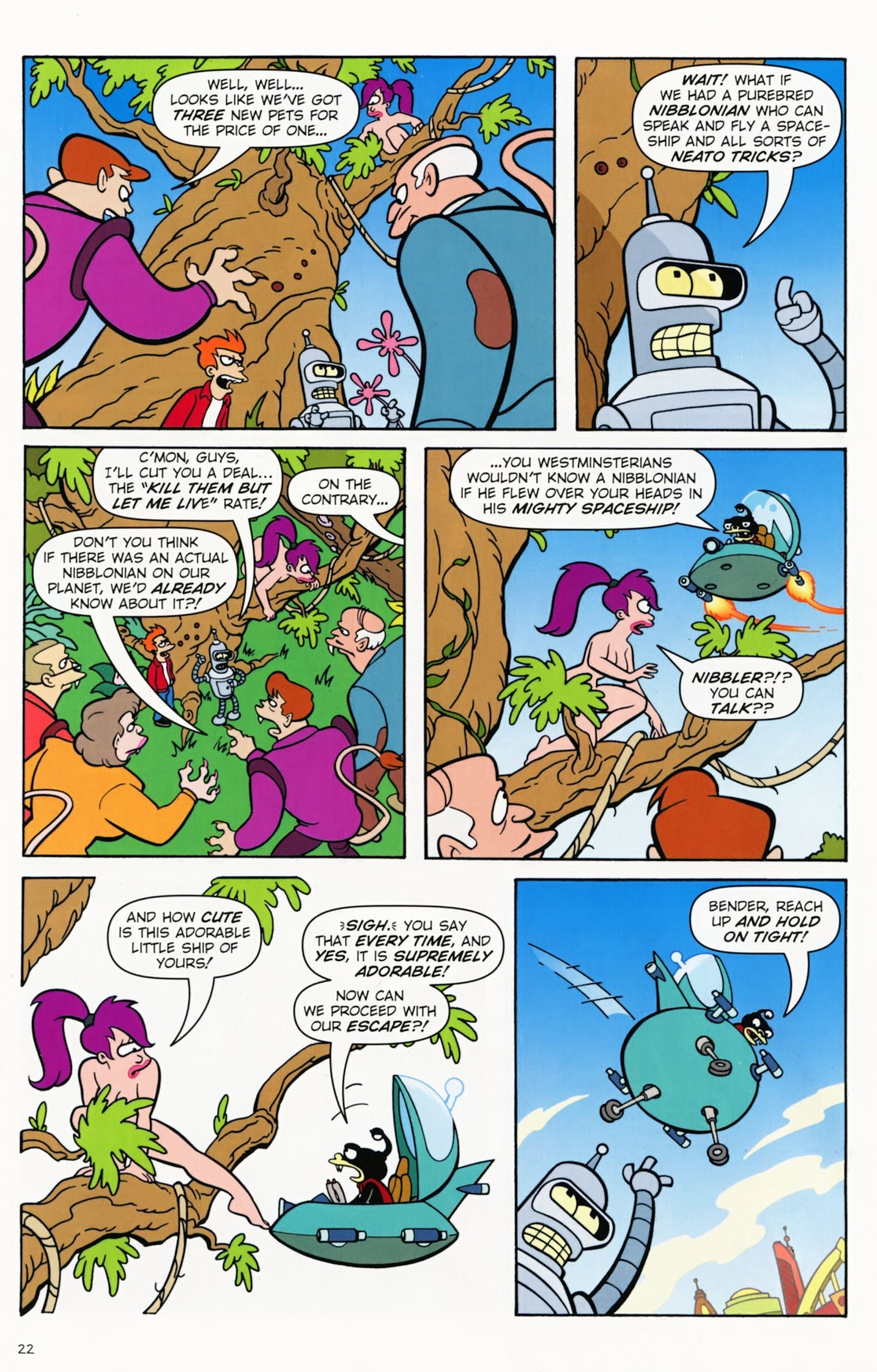 Read online Futurama Comics comic -  Issue #54 - 19