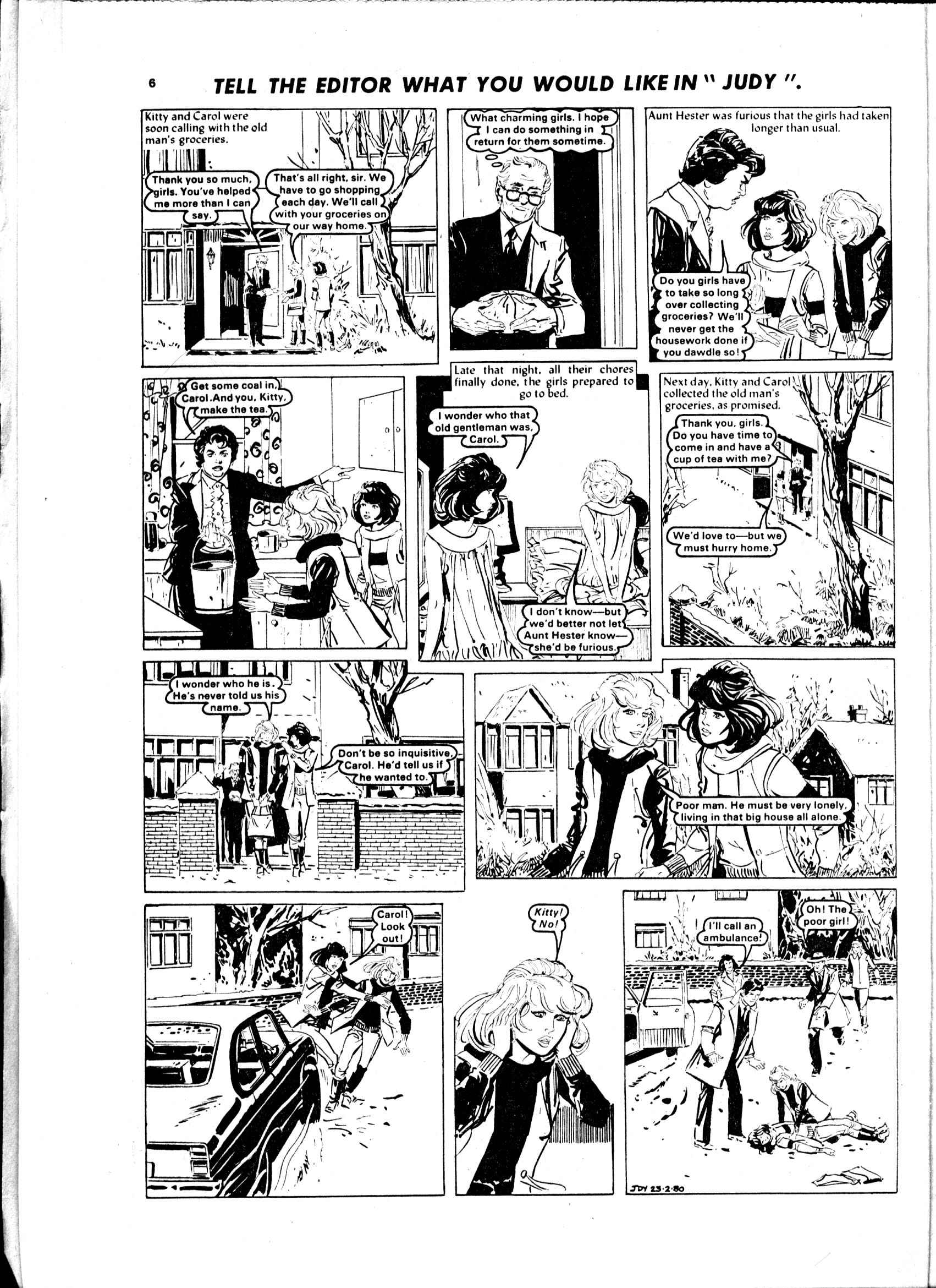 Read online Judy comic -  Issue #1050 - 6