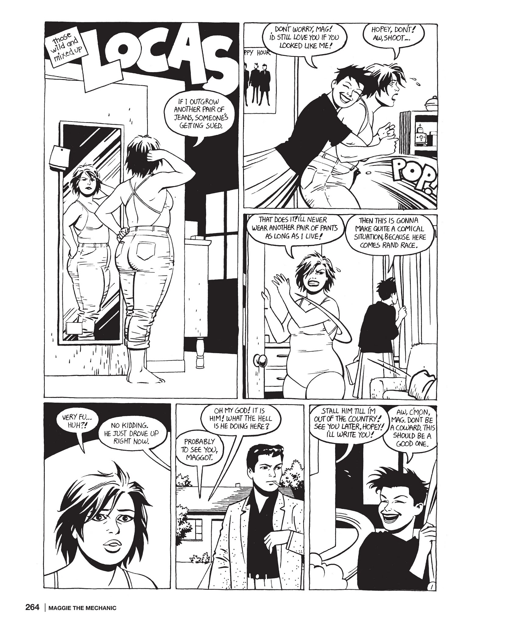 Read online Maggie the Mechanic: The Love & Rockets Library - Locas comic -  Issue # TPB (Part 3) - 75